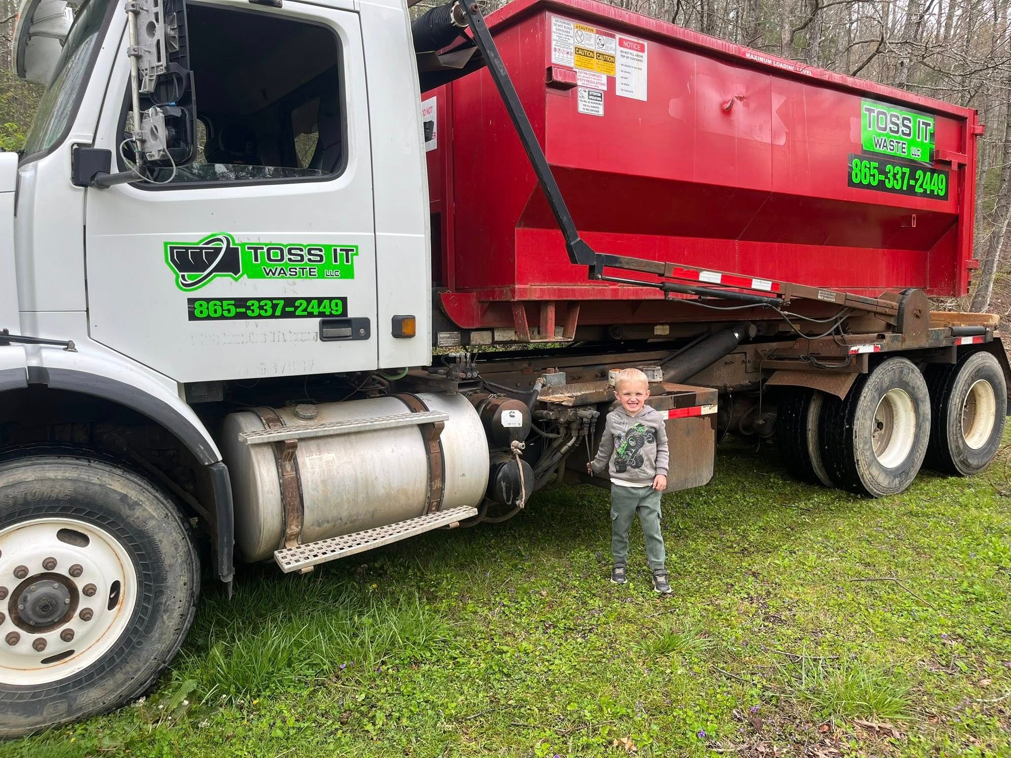  for Toss It Waste LLC in Harriman, TN
