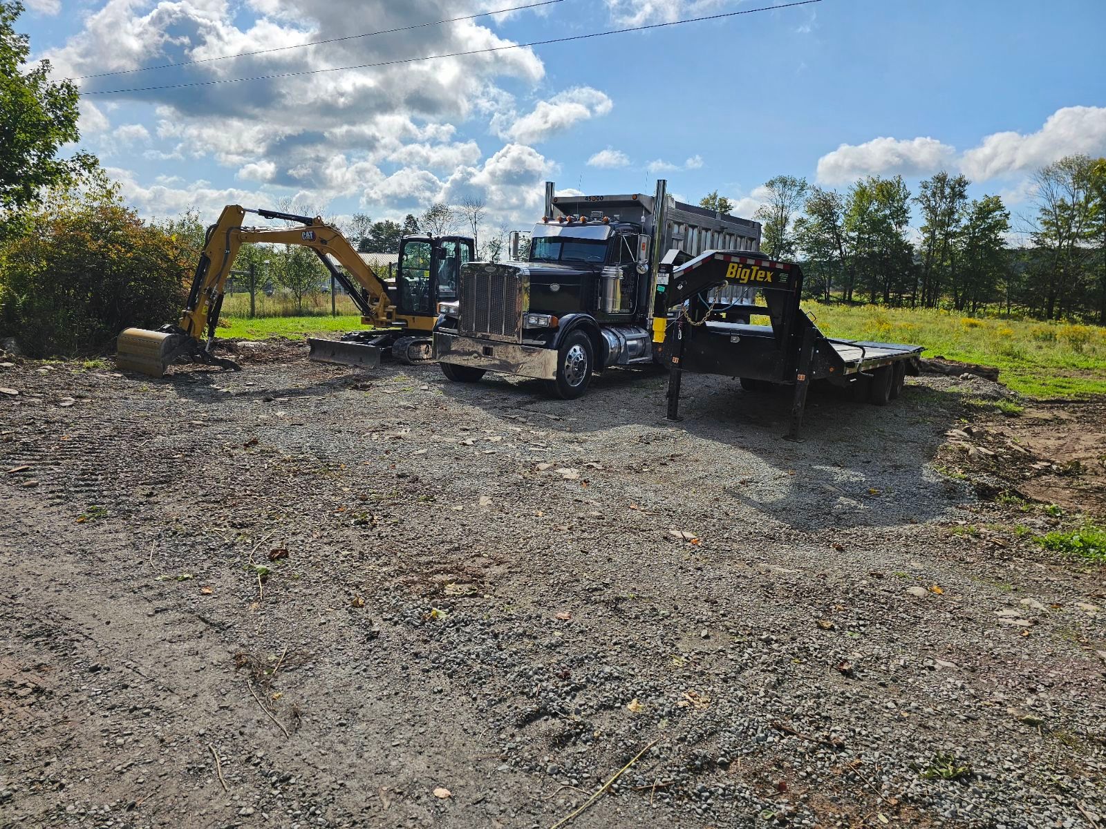 Excavating for Vandermeer Stone and Excavation in Wayne County, PA