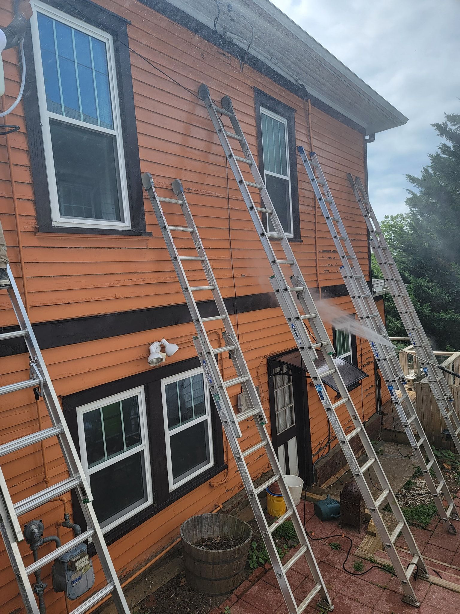 Exterior Painting for Brush Master’s Painting, LLC in Asheville, NC