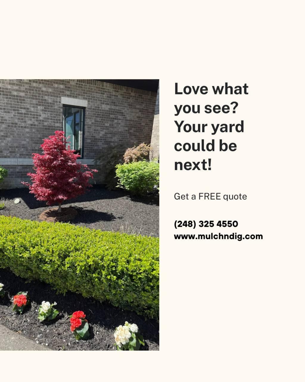  for Mulch & Dig in West Bloomfield Township, MI