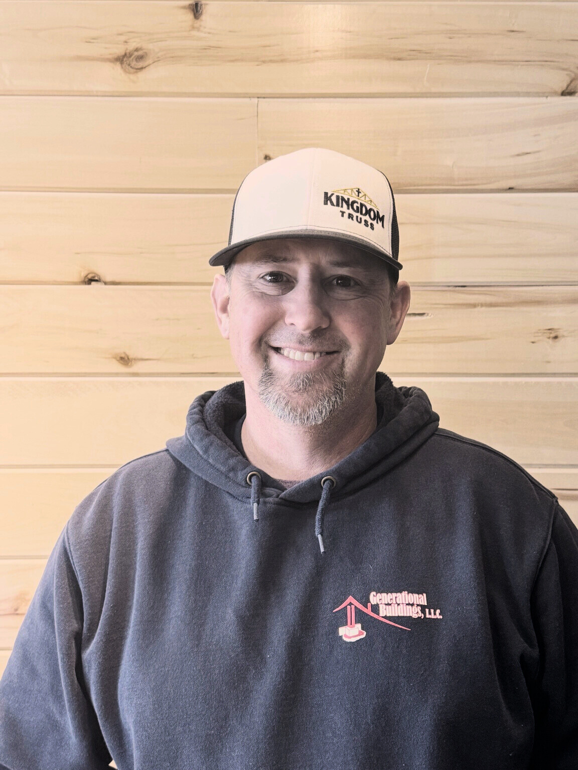 Adam Shipley at Generational Buildings in Jamesport, MO