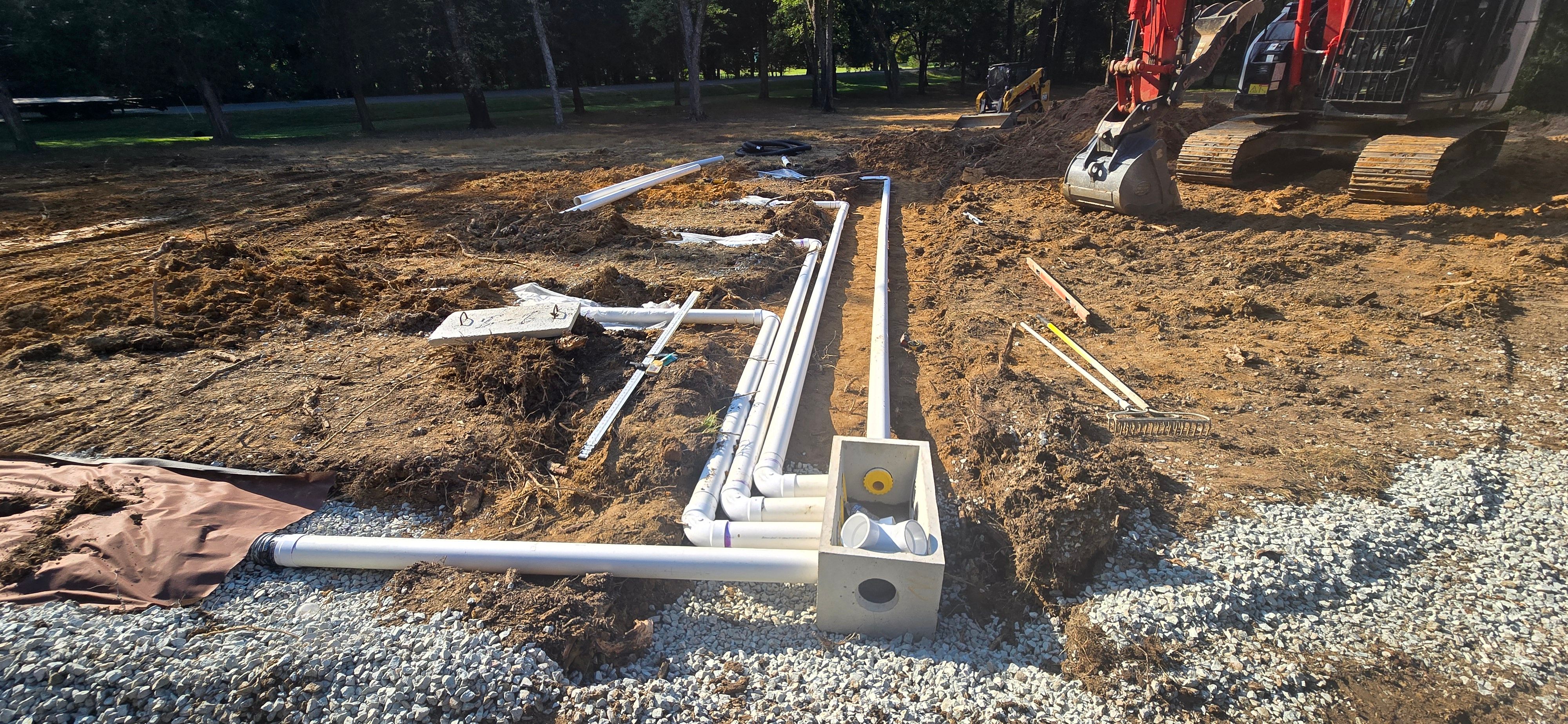 Land Clearing/Demolition for C.A. Sherry Land Improvement, LLC. in Louisa, VA