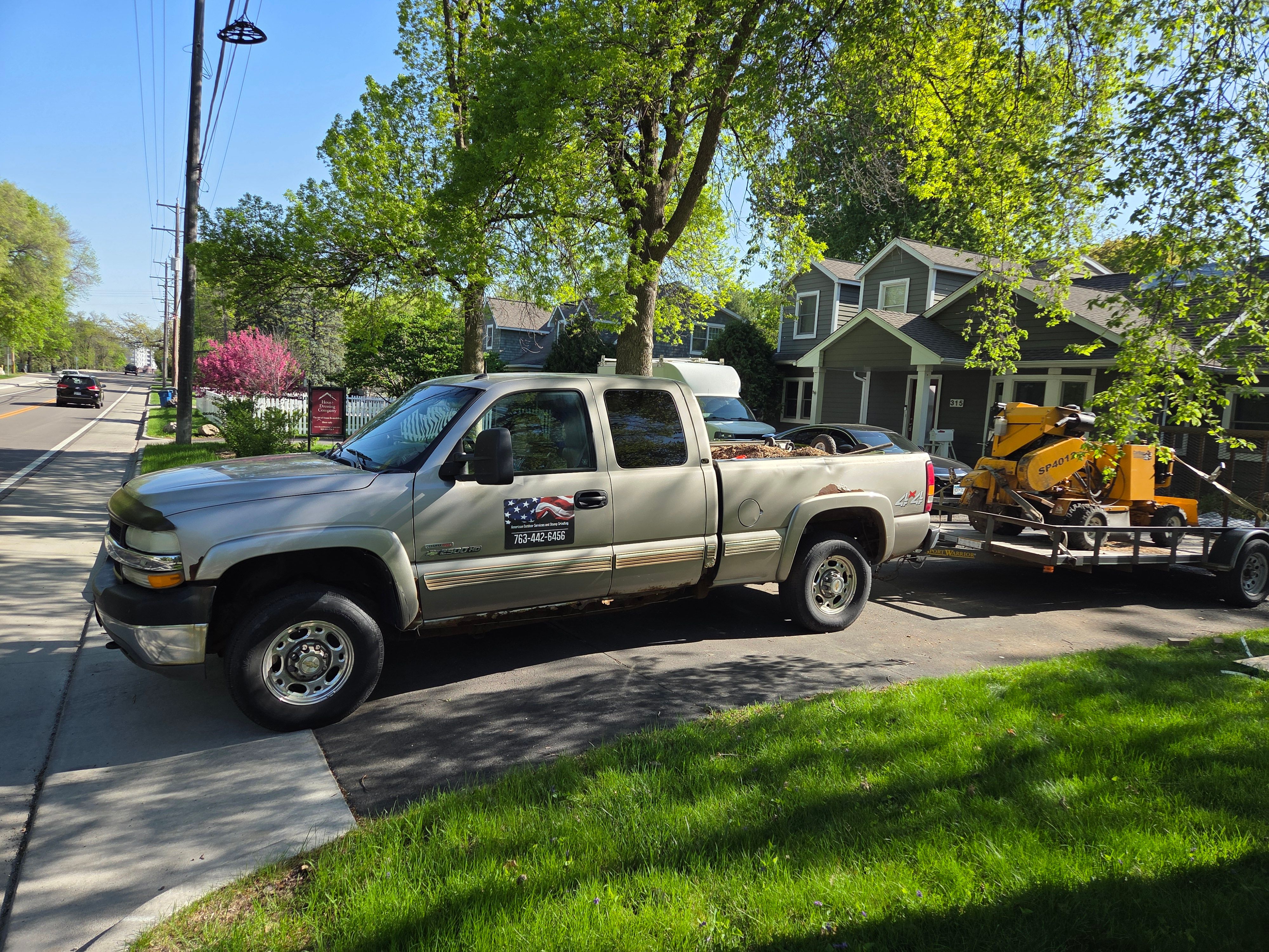  for American Outdoor Services & Stump Grinding in Maple Grove, MN