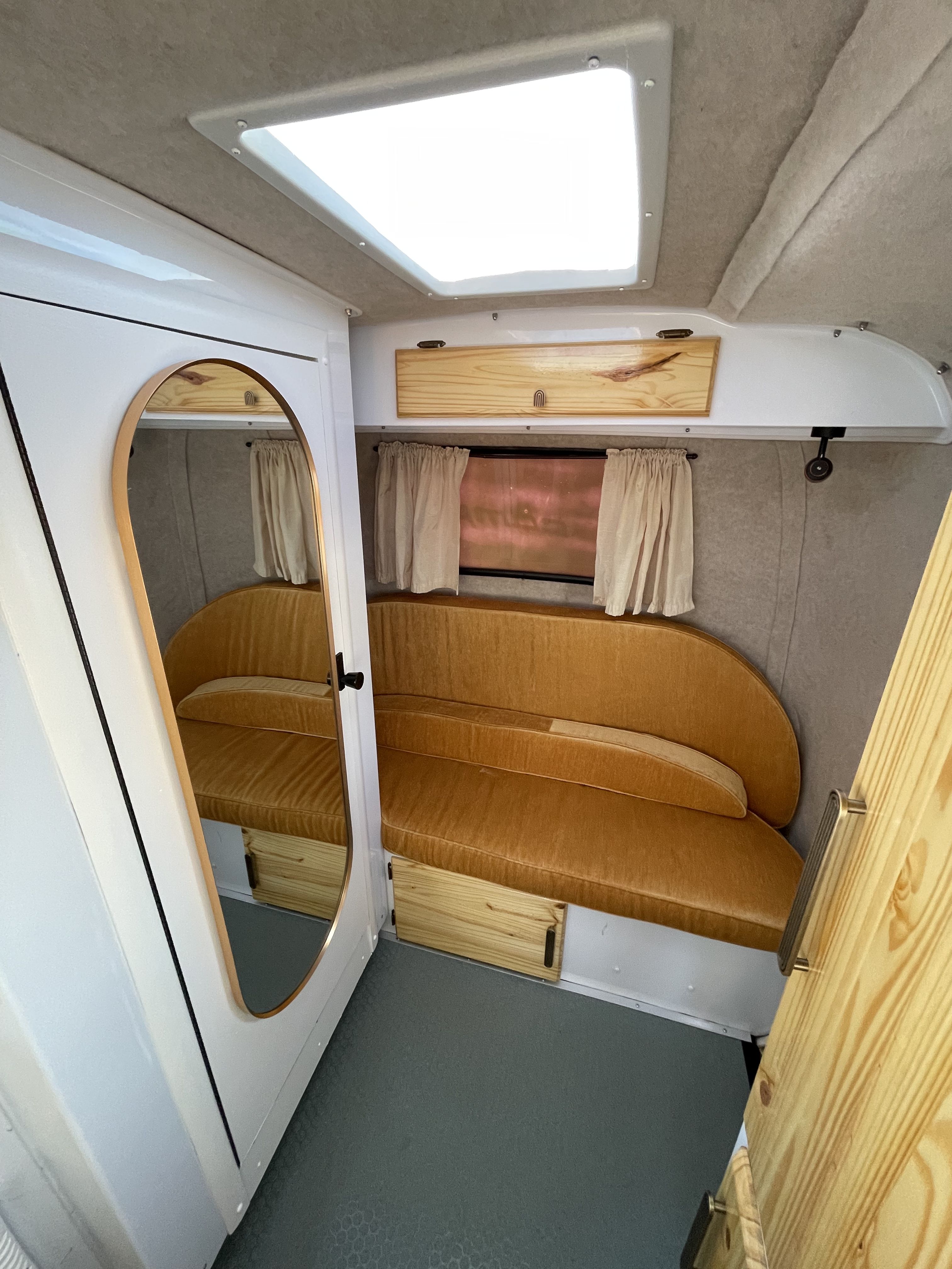 Scamp Travel Trailer for Mauka to Makai RV Renovations in Los Angeles, CA