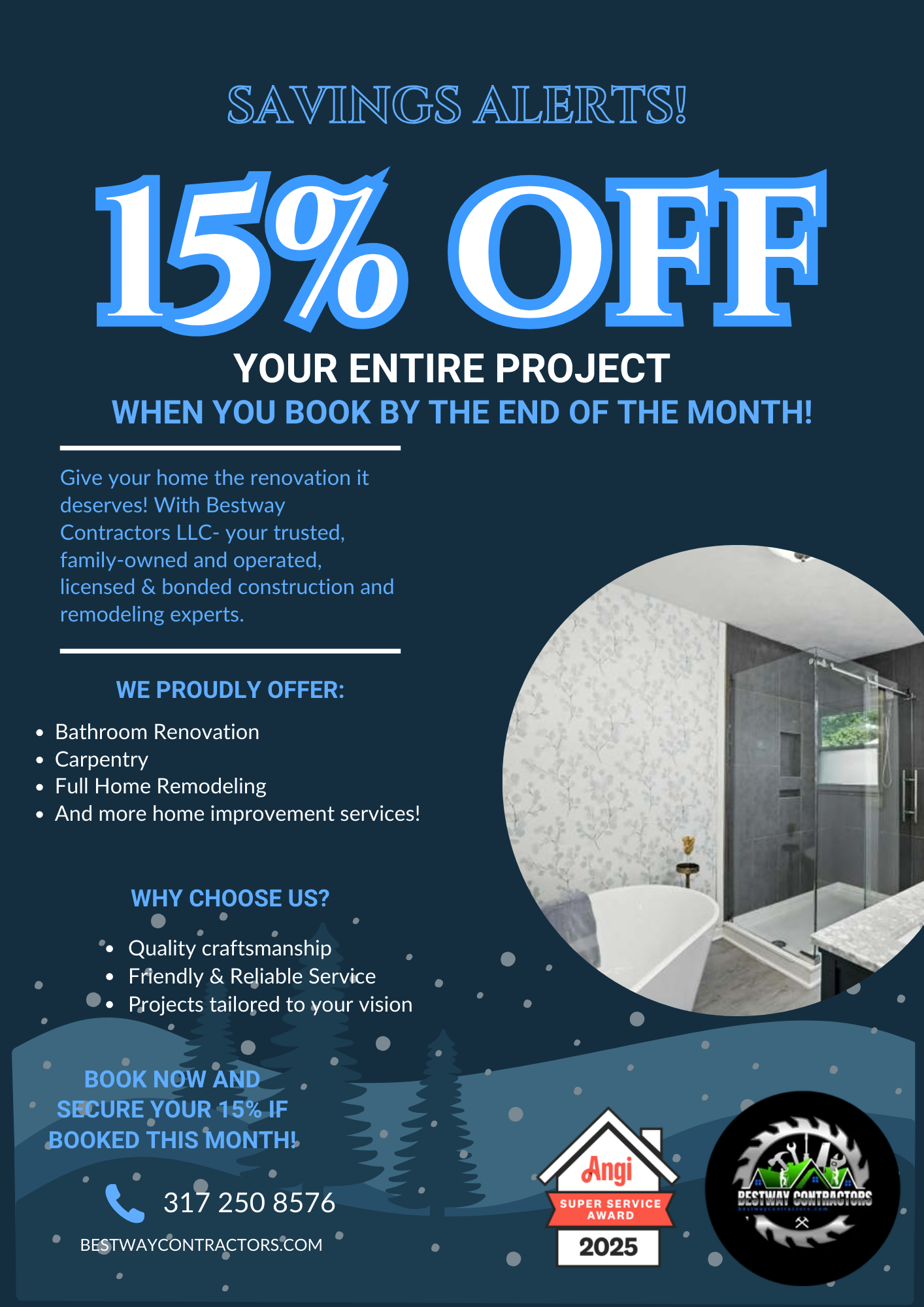  for Bestway Contractors LLC in Indianapolis, IN