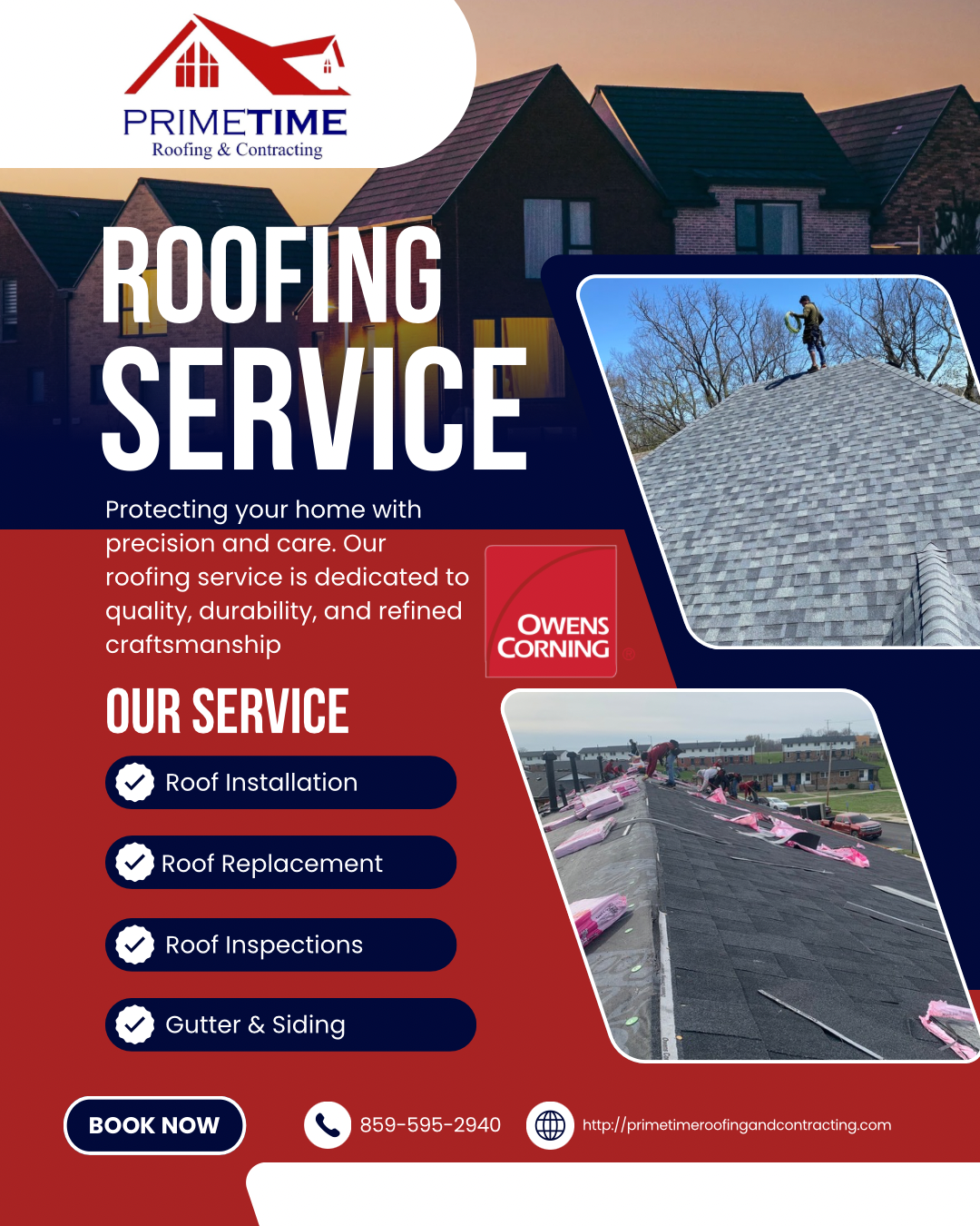  for Primetime Roofing  in Winchester, KY