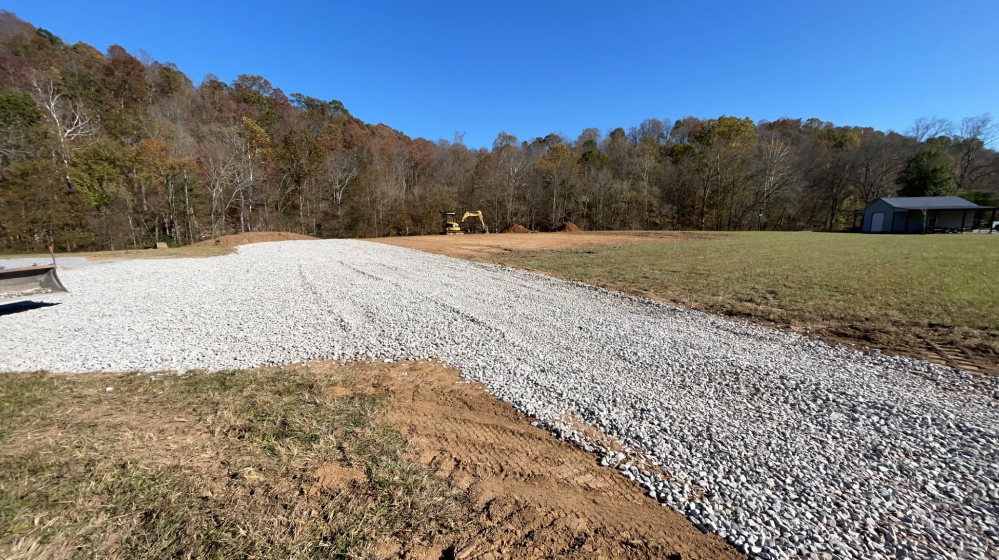 Excavating for Double V Services in Dickson, TN