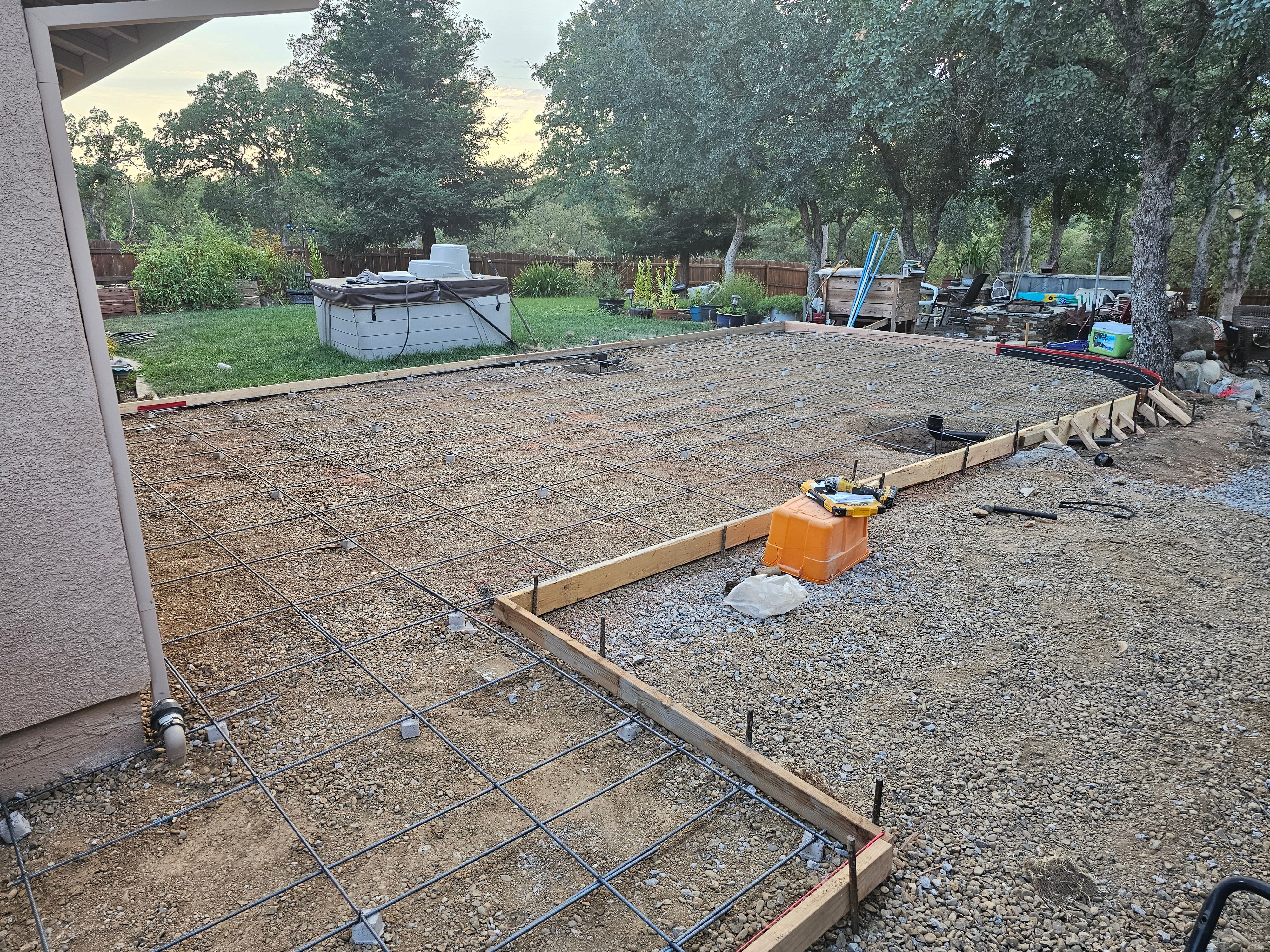 Concrete for Austin LoBue Construction in Cottonwood, CA