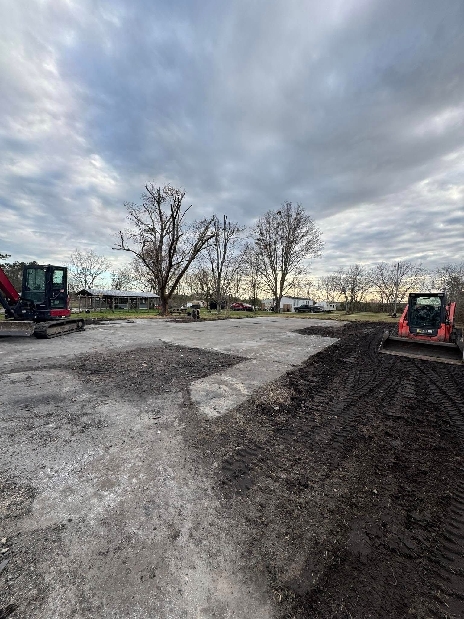 Excavating for Beards Creek Construction in Grantsboro, NC