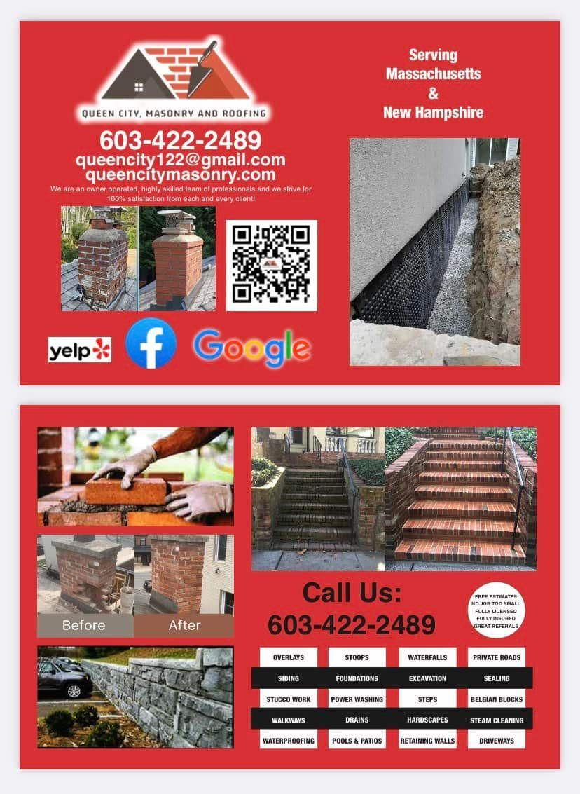All Photos for Queen City Masonry & Roofing  in Manchester, NH