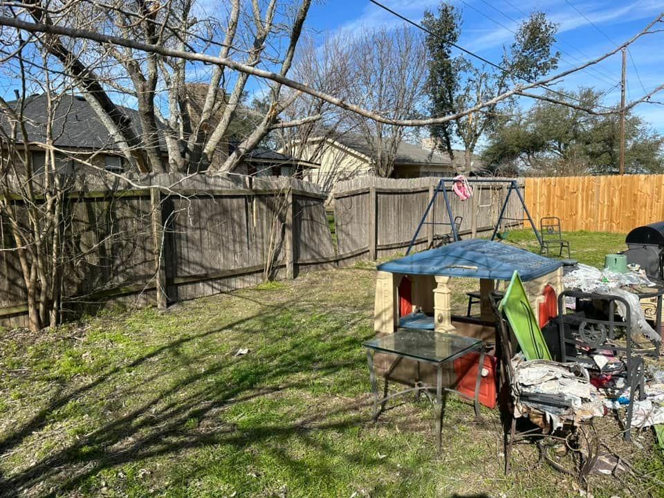 Mowing for Allen Lawn Care in Taylor, Texas