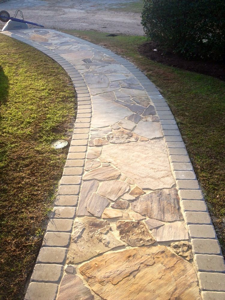 Walkways for Atlas Land Design in Creekside Park, TX