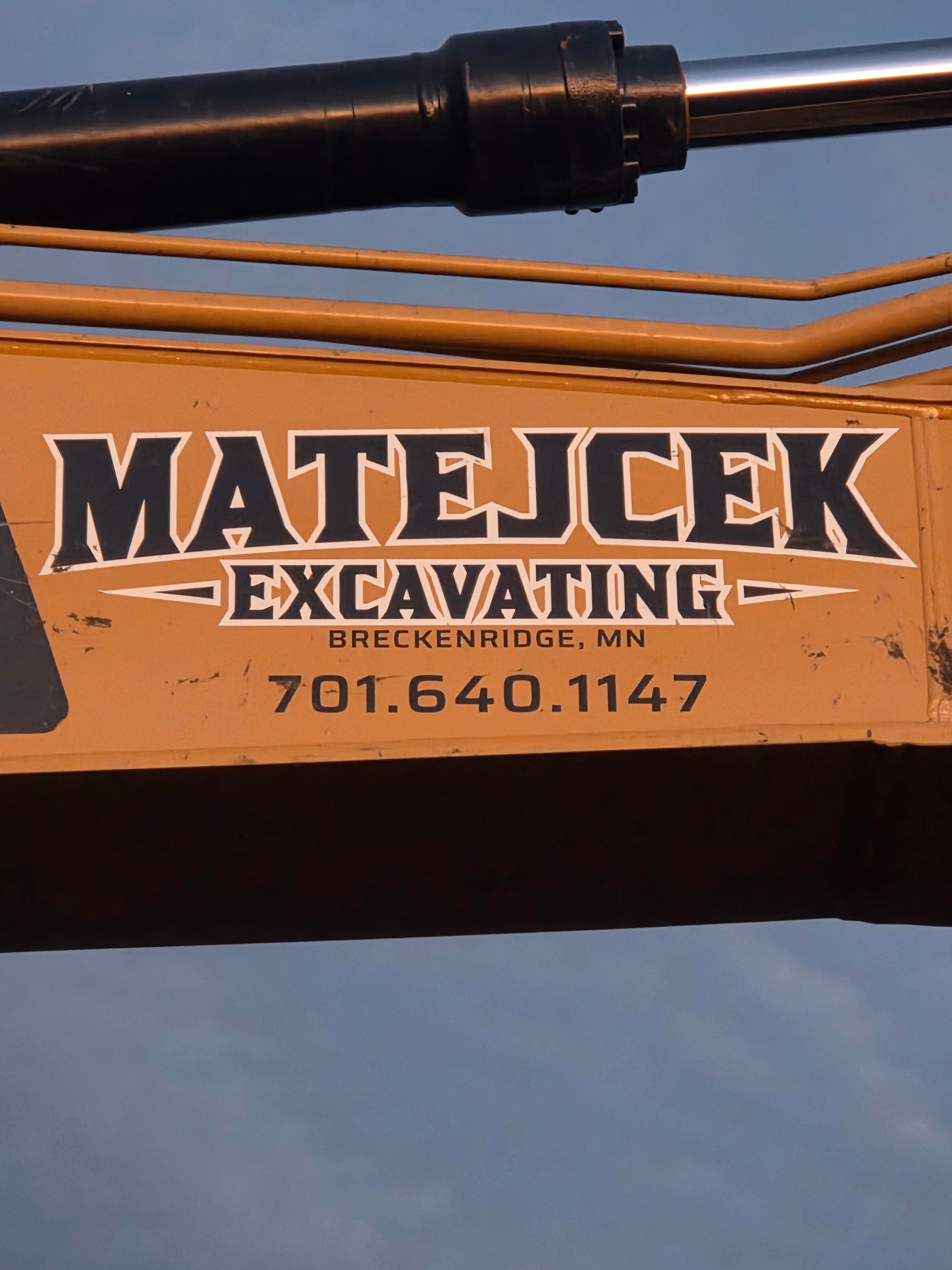  for Matejcek Excavating in Breckenridge, MN