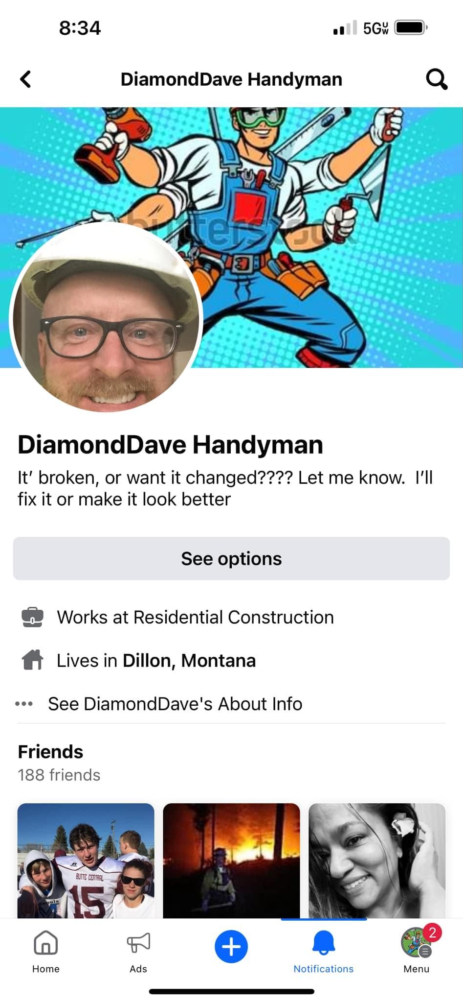  for All About You Handyman Services Inc in Butte, MT