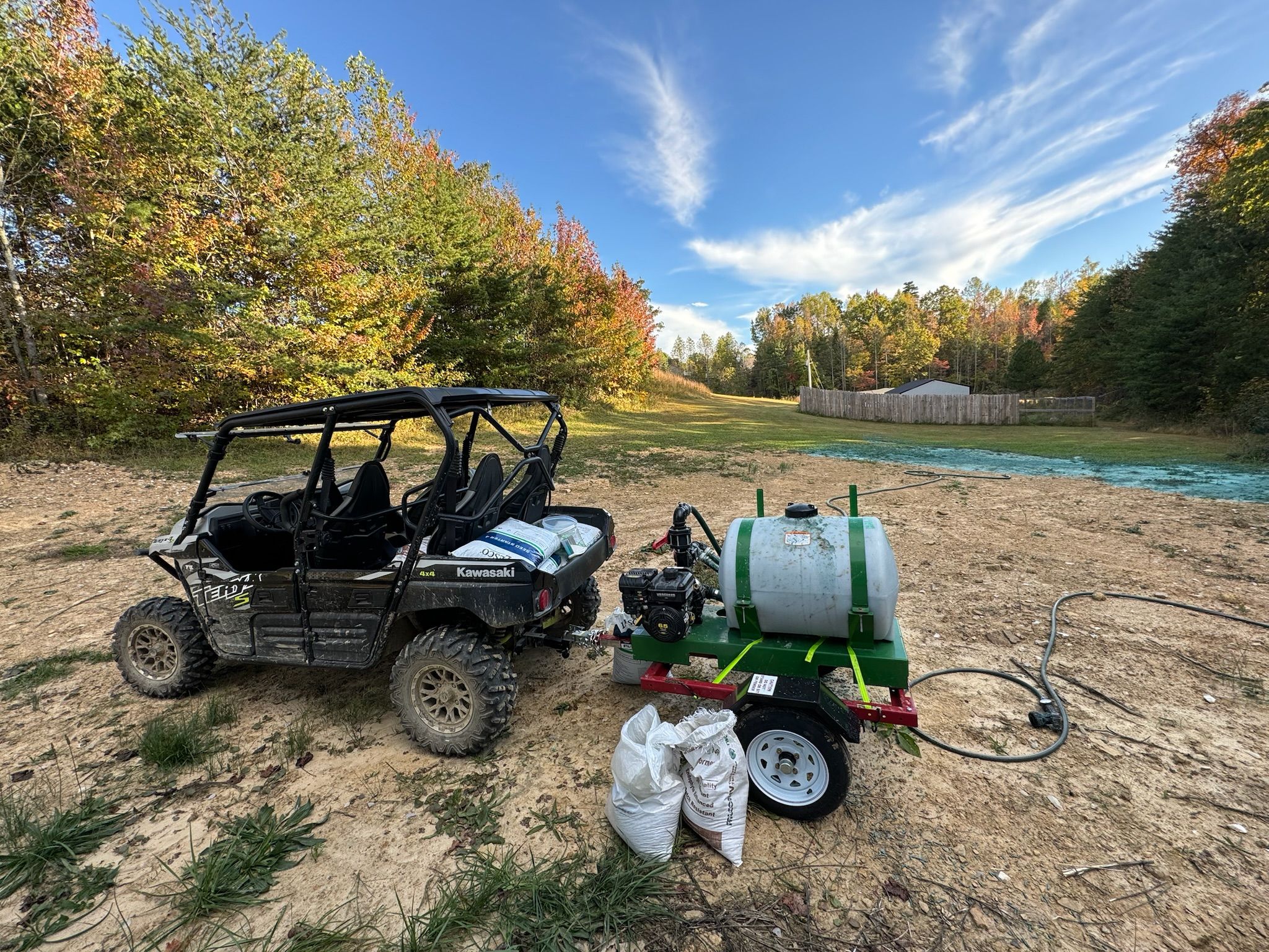  for Hale’s Hydroseeding in London, KY
