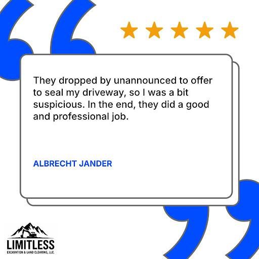  for Limitless Excavation & Land Clearing in Eugene, OR