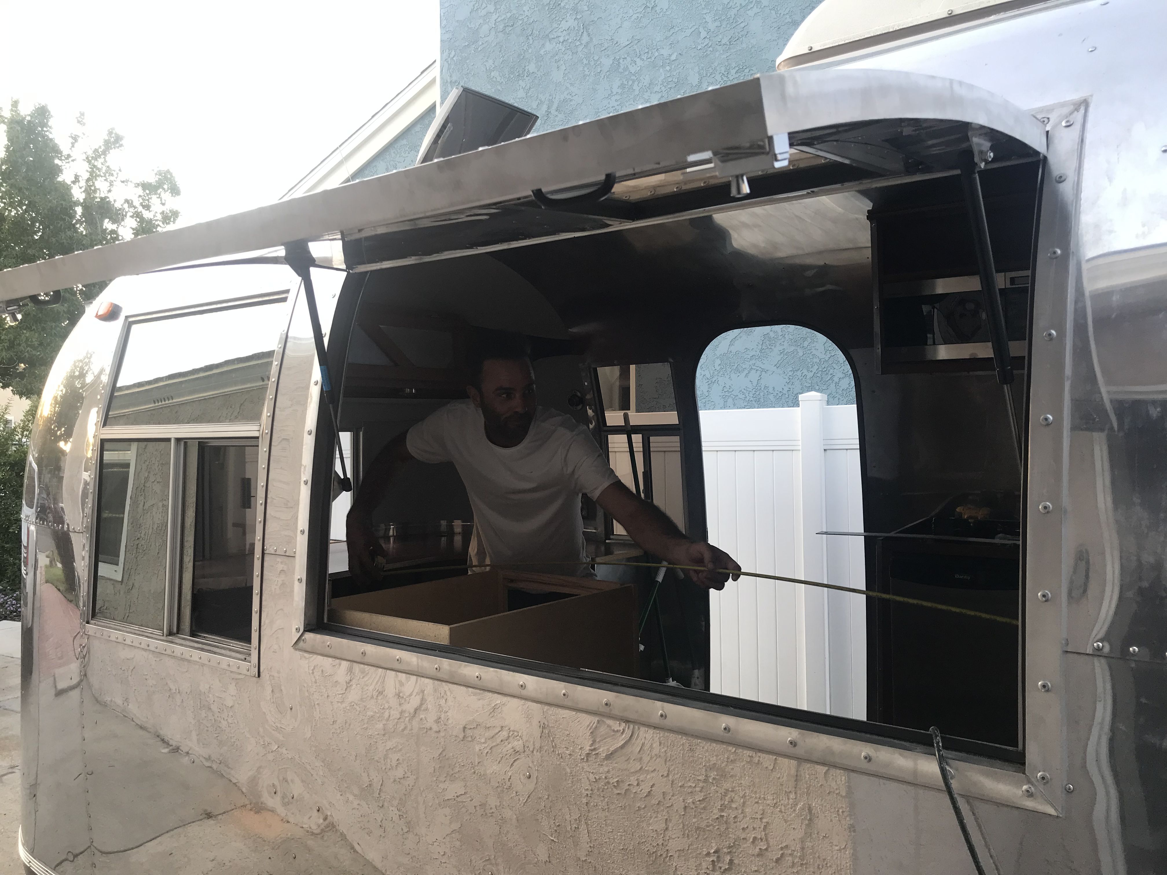 Airstream - Mobile Bar for Mauka to Makai RV Renovations in Los Angeles, CA