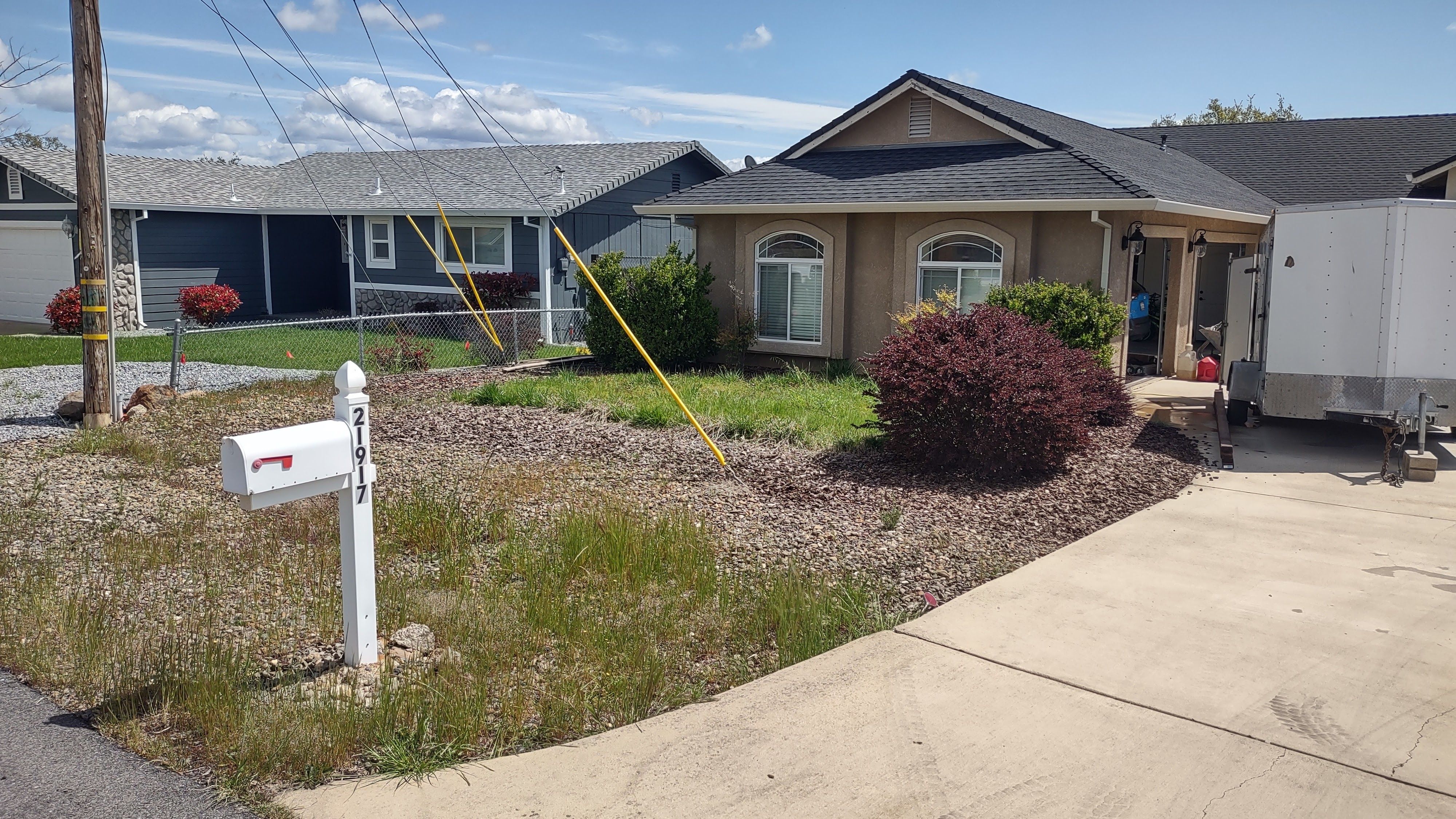 Landscaping for Austin LoBue Construction in Cottonwood, CA