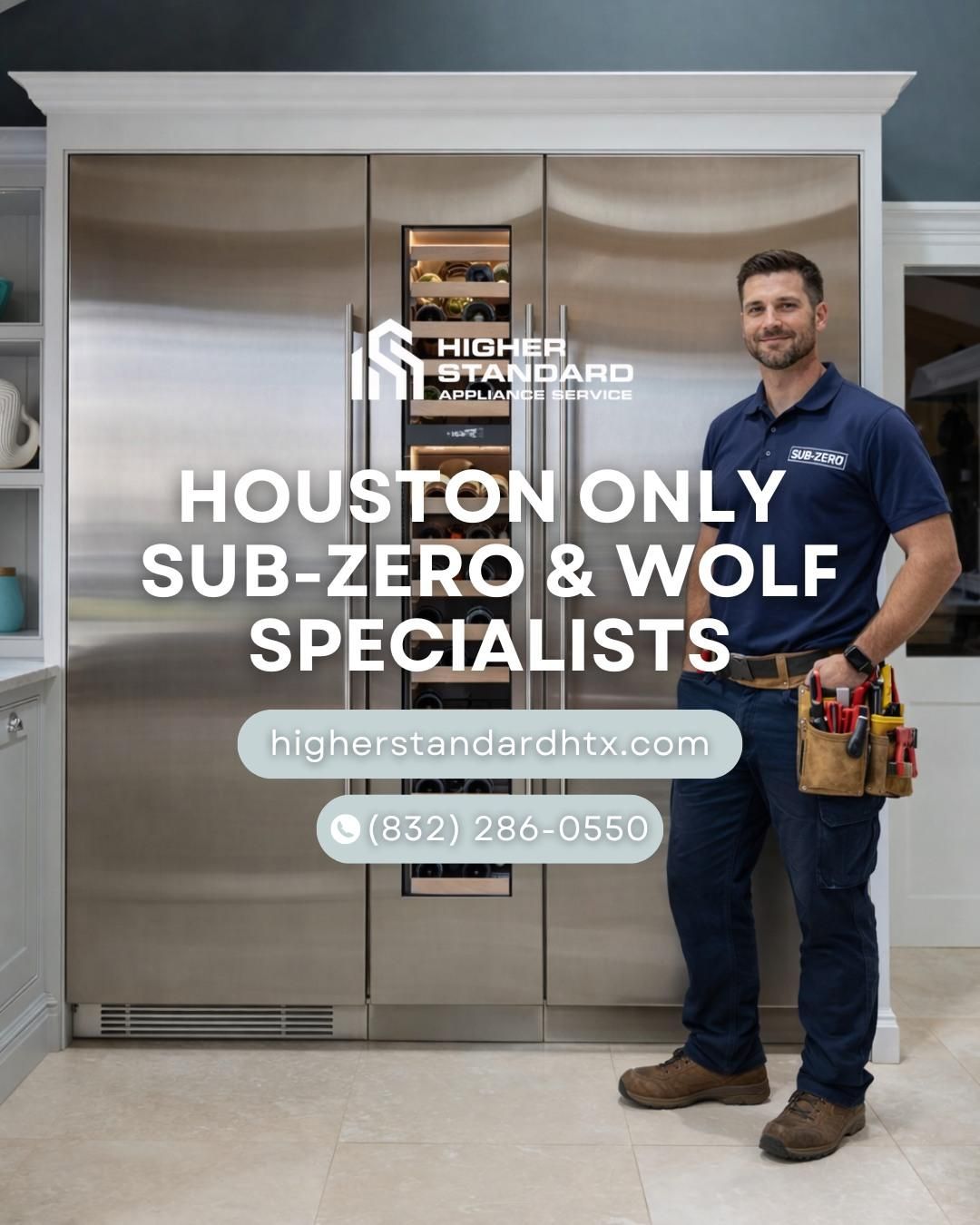  for Higher Standard Appliance Service in Houston, TX