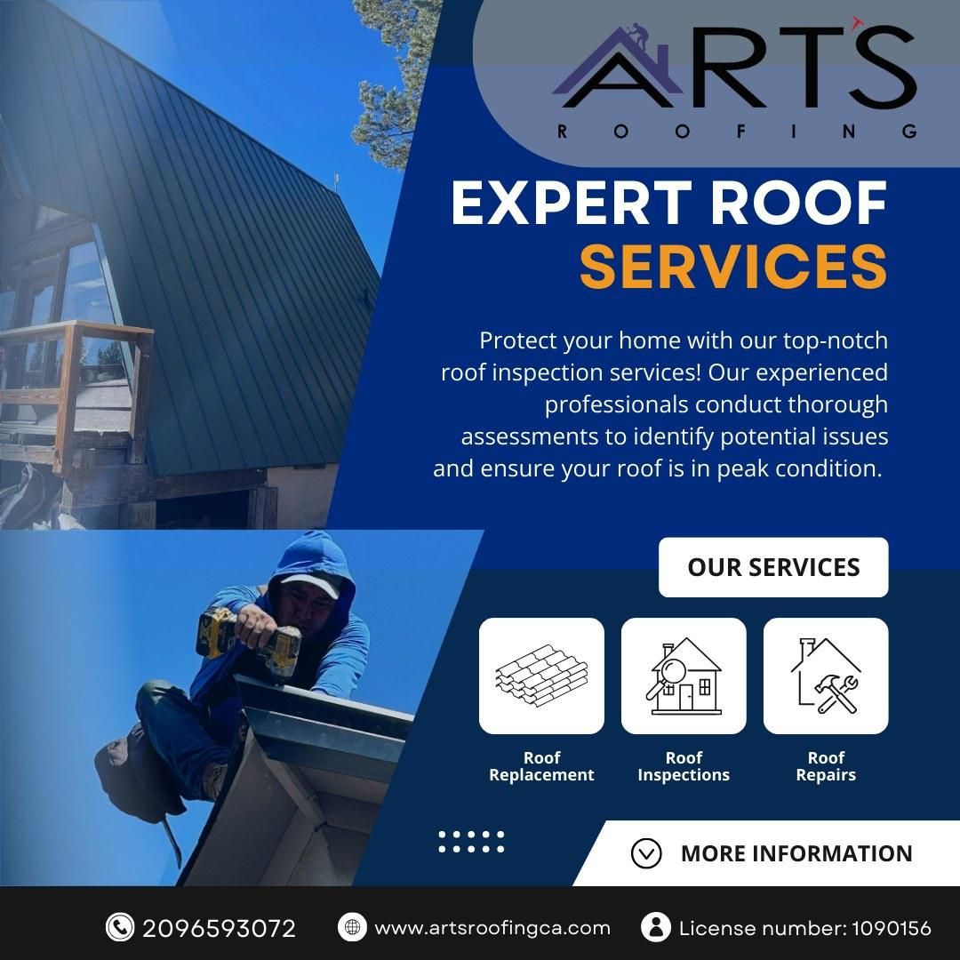  for Art’s Roofing Inc in Stockton, CA