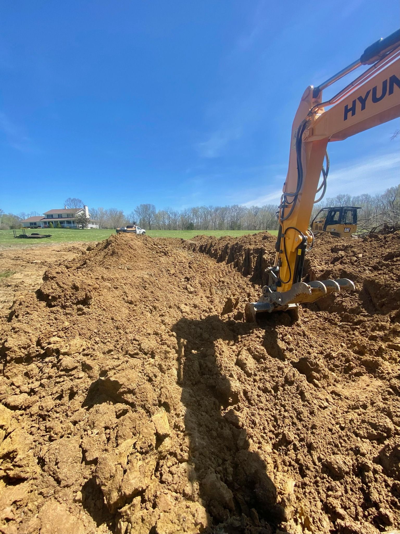 Excavating for Louisville Earth Movers in Crestwood, KY