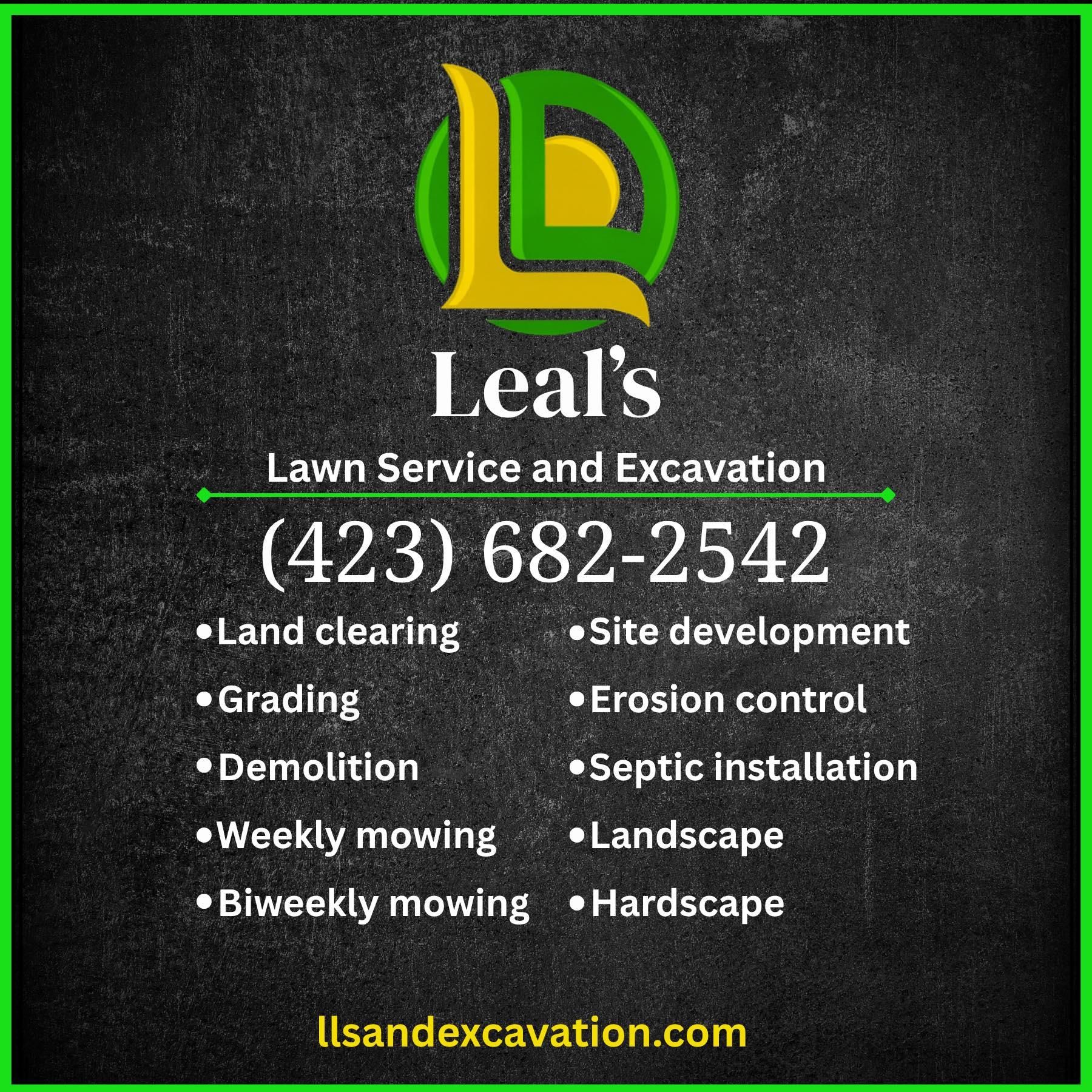  for Leal’s Lawn Service in Dayton, TN
