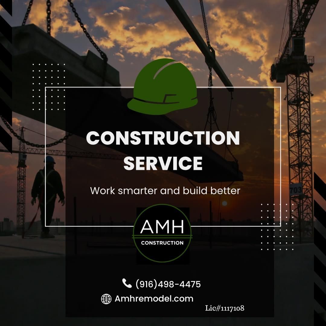  for AMH Construction in Sacramento, CA