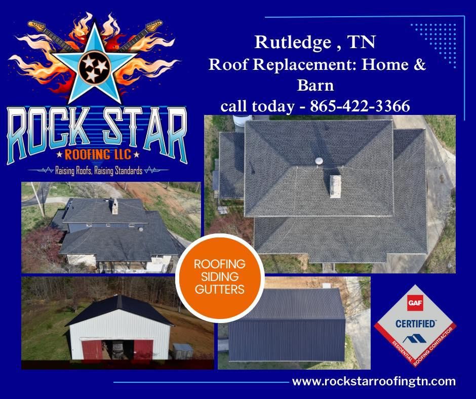  for Rock Star Roofing LLC  in Dandridge,  TN