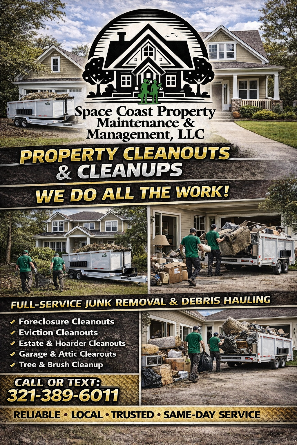  for Space Coast Property Maintenance and Management LLC in Melbourne, FL