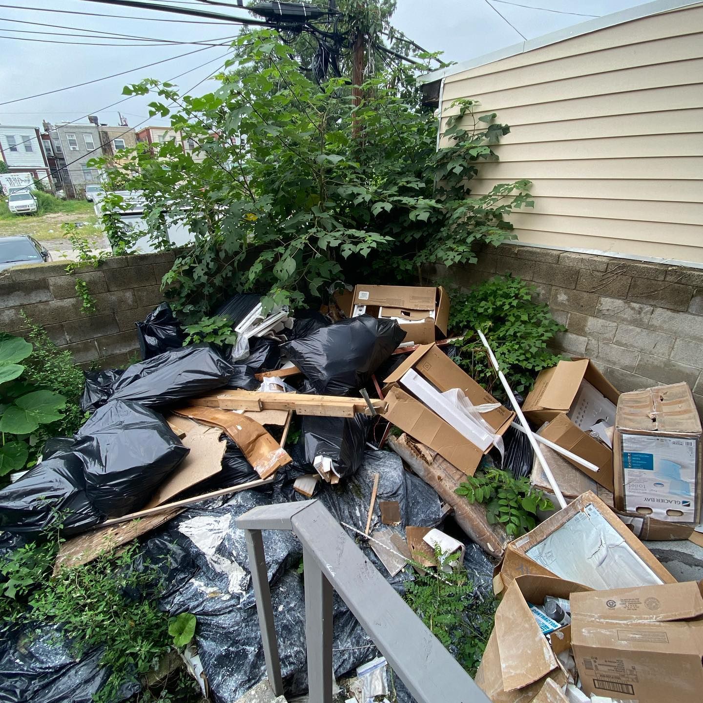 Junk Removal for Neisser Construction in Philadelphia, PA