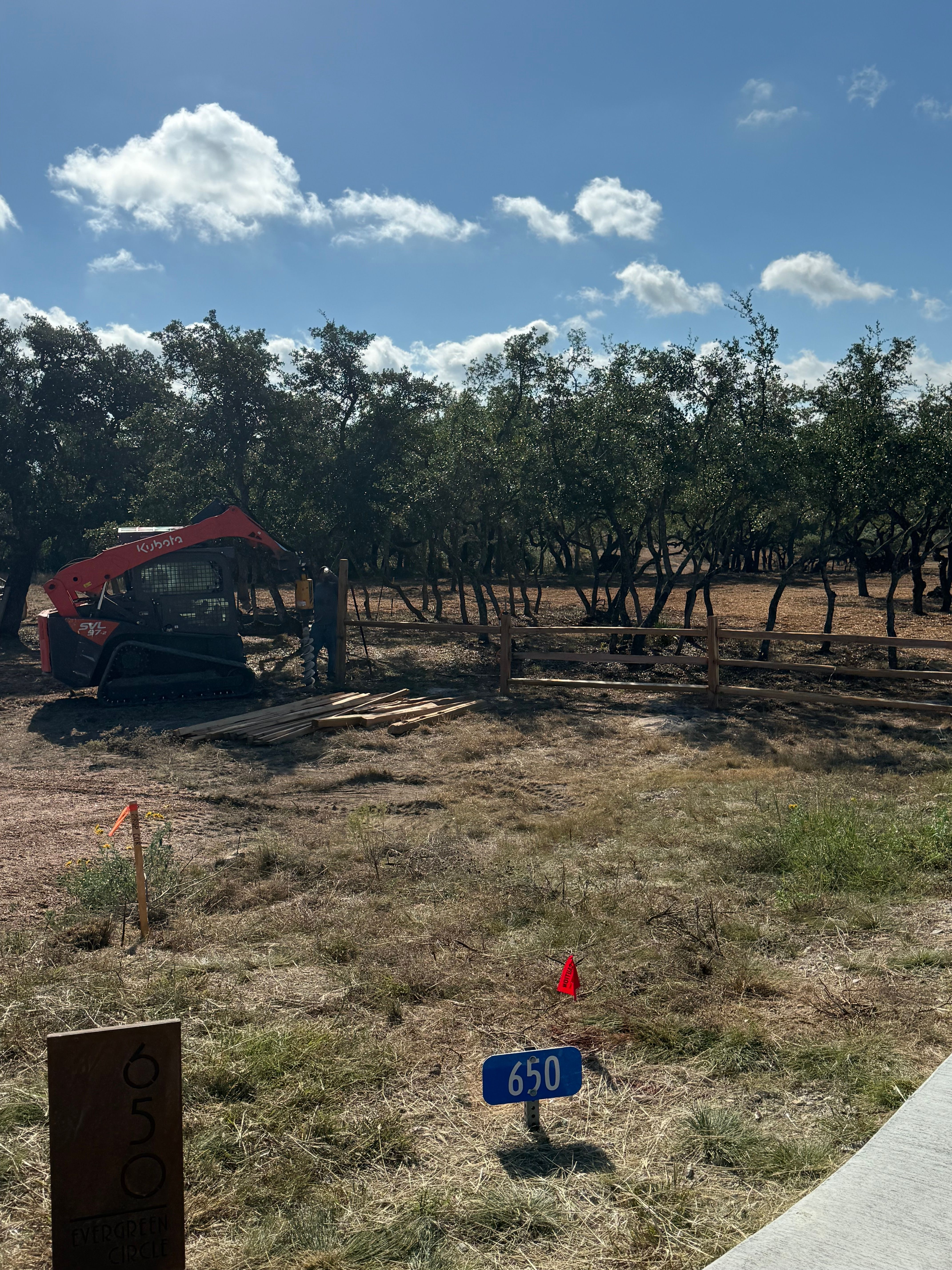  for 512 Land Clearing in Blanco County, TX