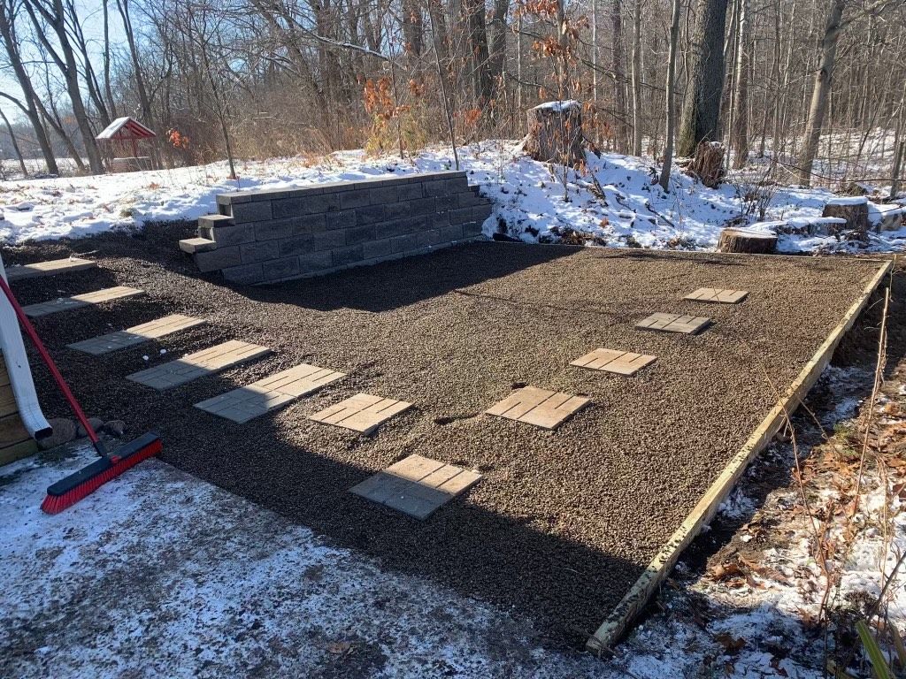 Retaining Walls for Curb Concepts Plus in Mishawaka, IN