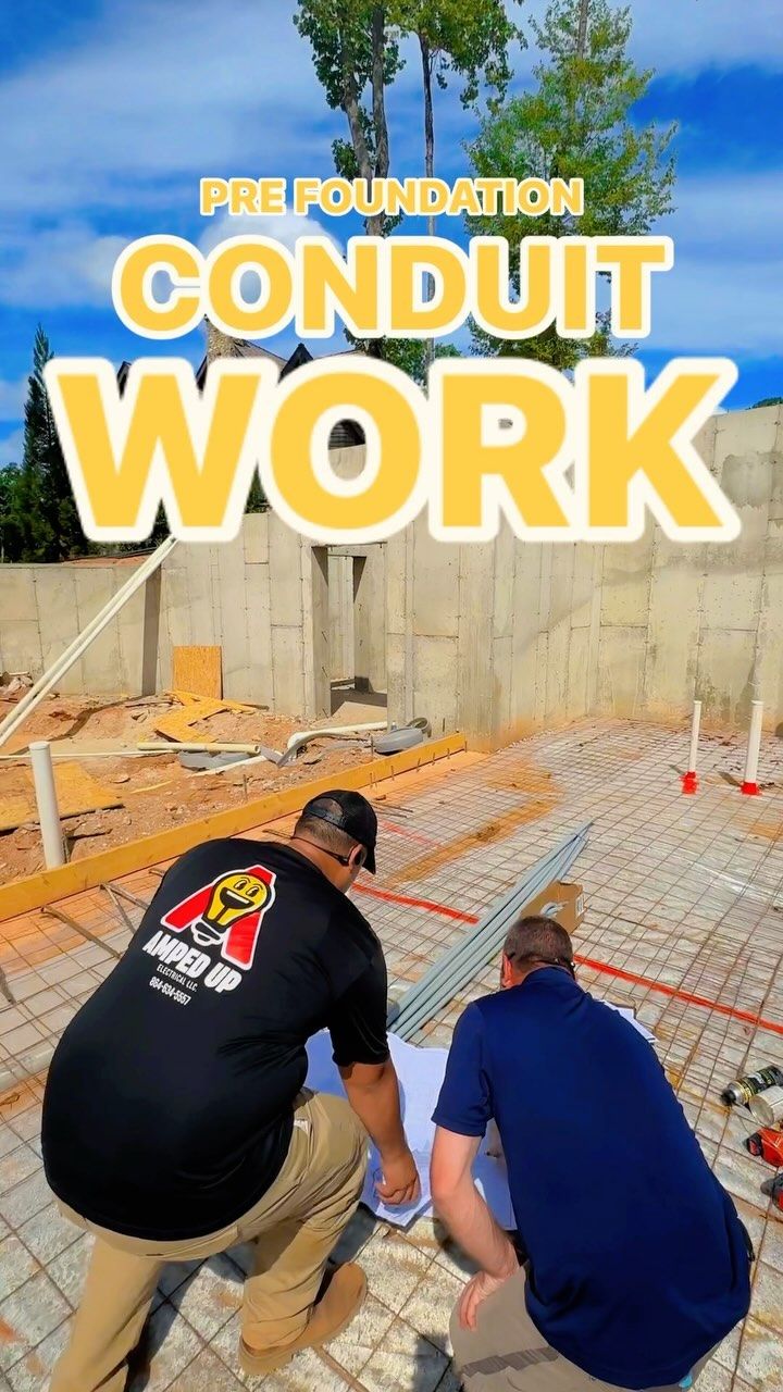 Lighting Installs for AMPED UP ELECTRICAL in Spartanburg, SC