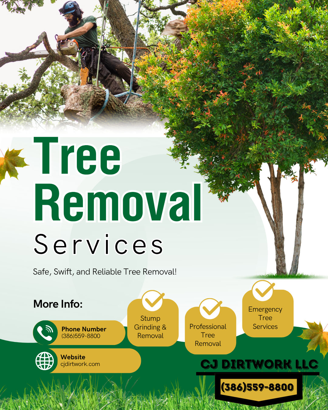  for CJ Dirtwork in Crescent City, FL