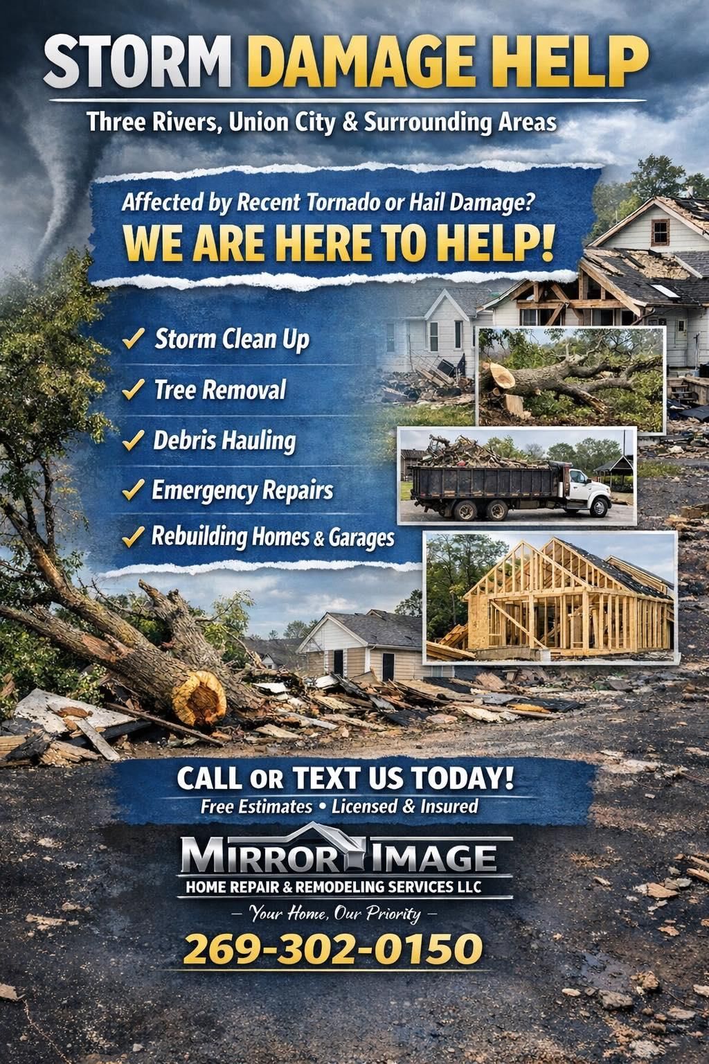  for Mirror Image Home Repair & Remodeling Services in Bangor, MI