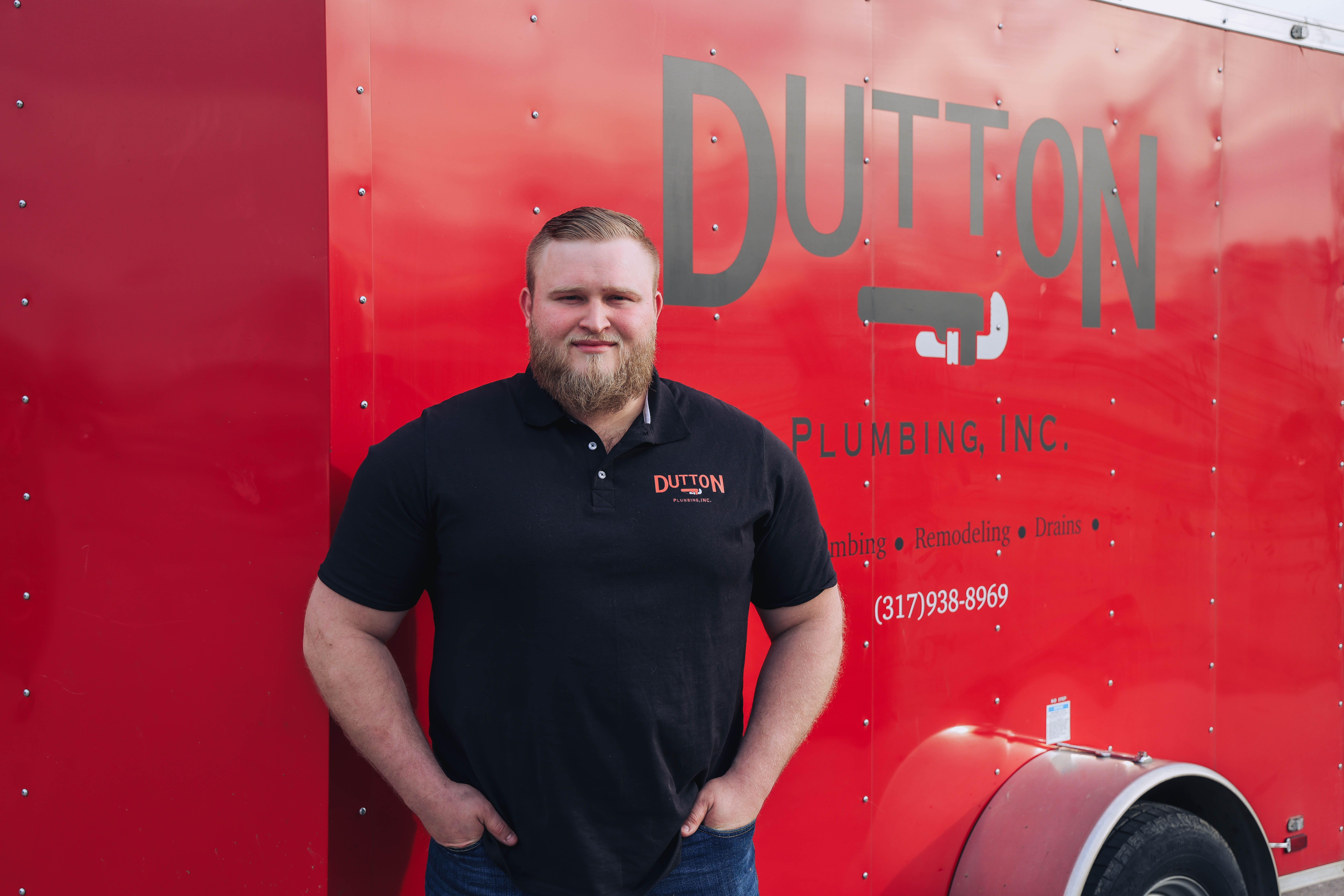 Josh Dutton at Dutton Plumbing, Inc. in Whiteland, IN