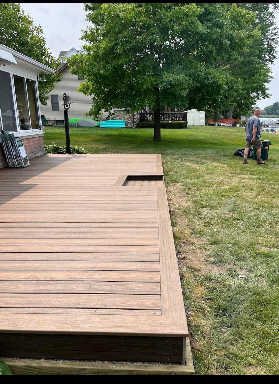 Deck & Patio Installation for BASE Contracting in Dundee,  MI