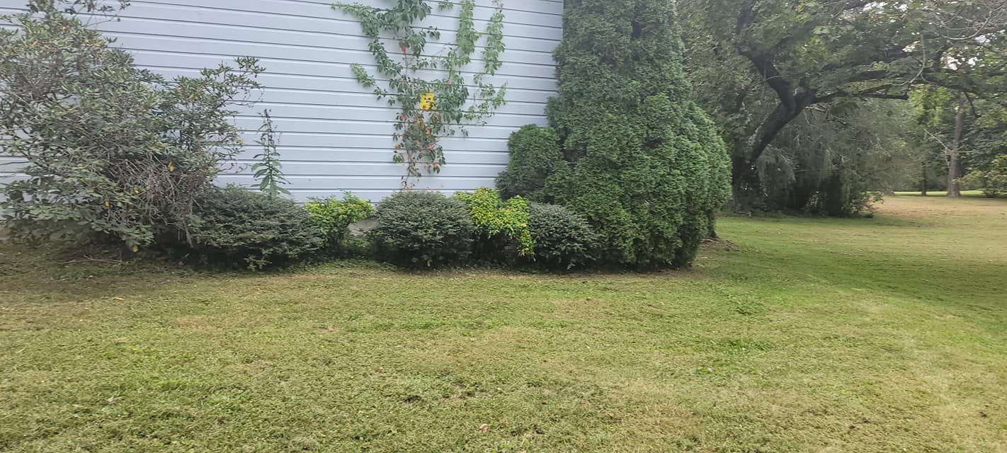 Mowing for Hart and Sons in Transylvania County, North Carolina