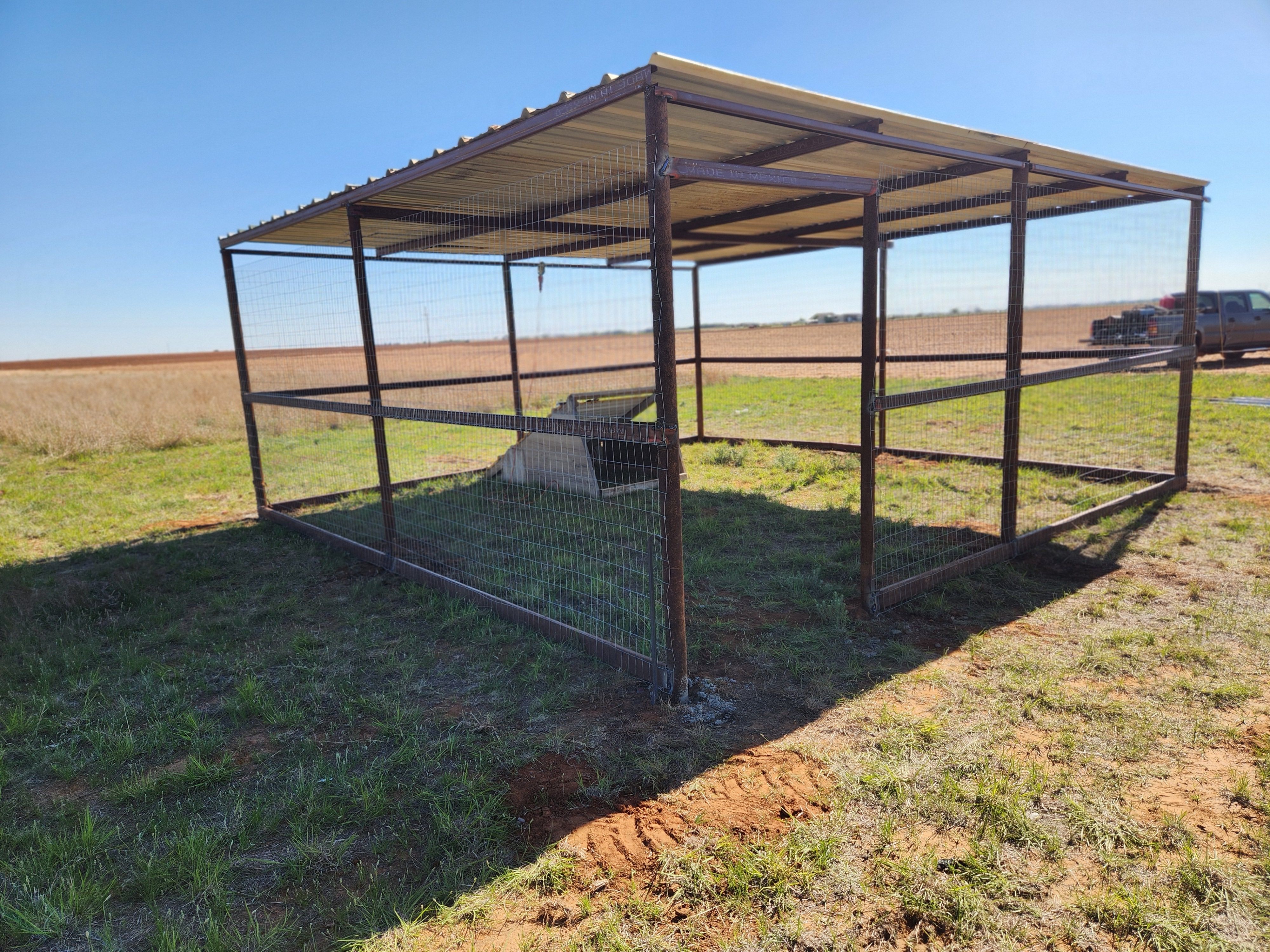 Chicken Pen for Prairie Land Properties LLC in Lubbock, TX