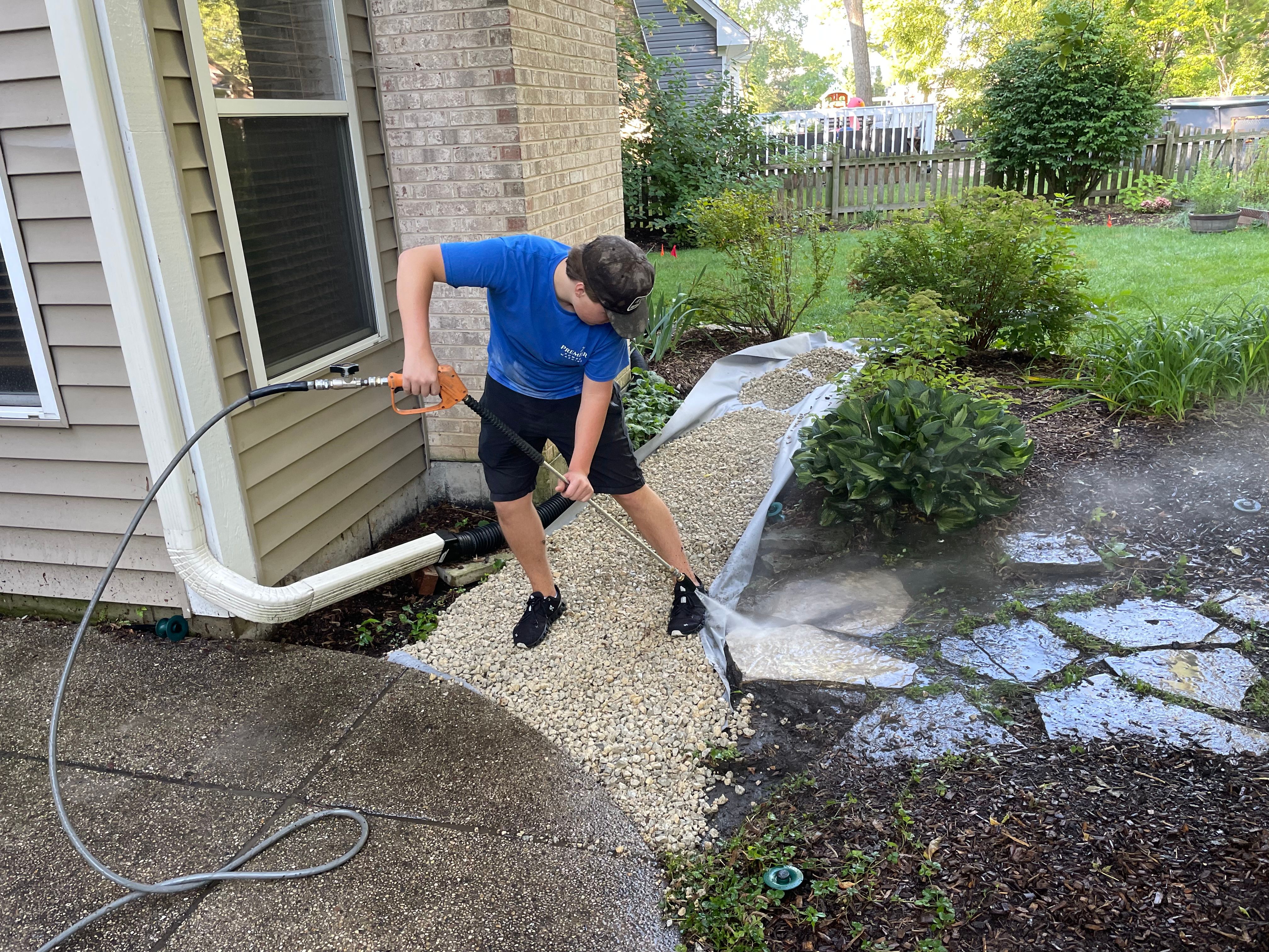 Pressure Washing for Premier Partners, LLC. in Volo, IL