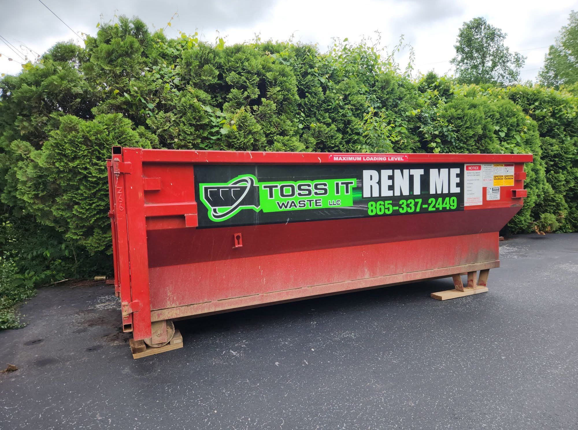  for Toss It Waste LLC in Harriman, TN
