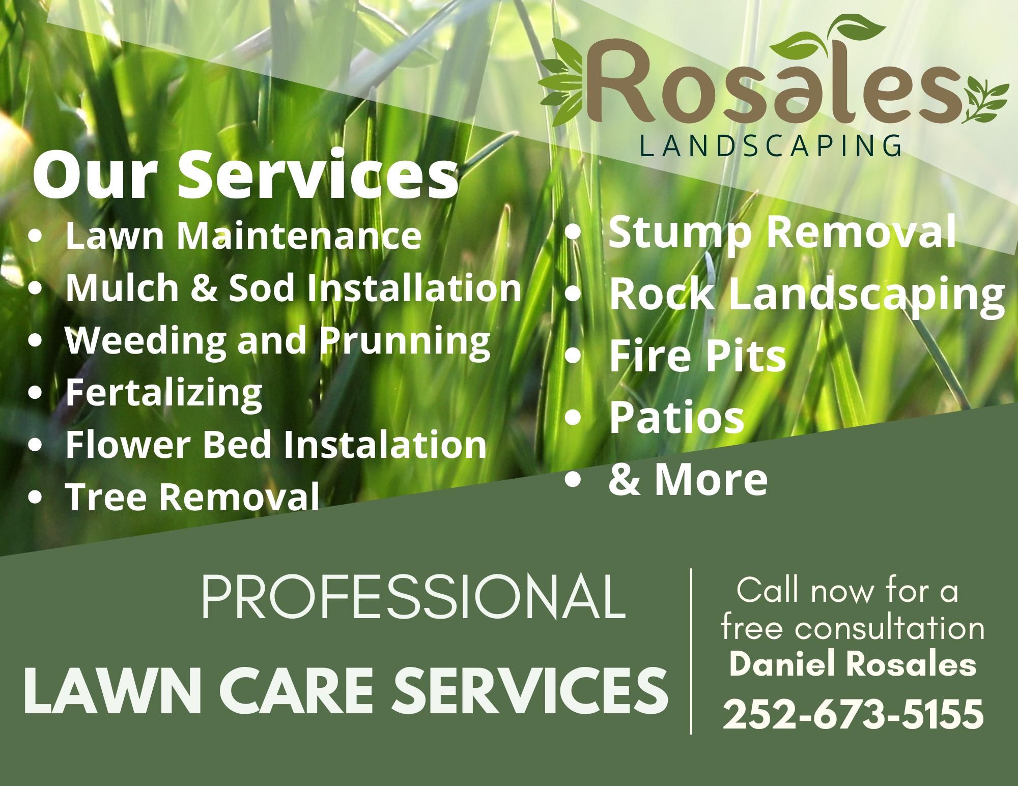 Tree Removal for Rosales Landscaping LLC in Lake Gaston, North Carolina