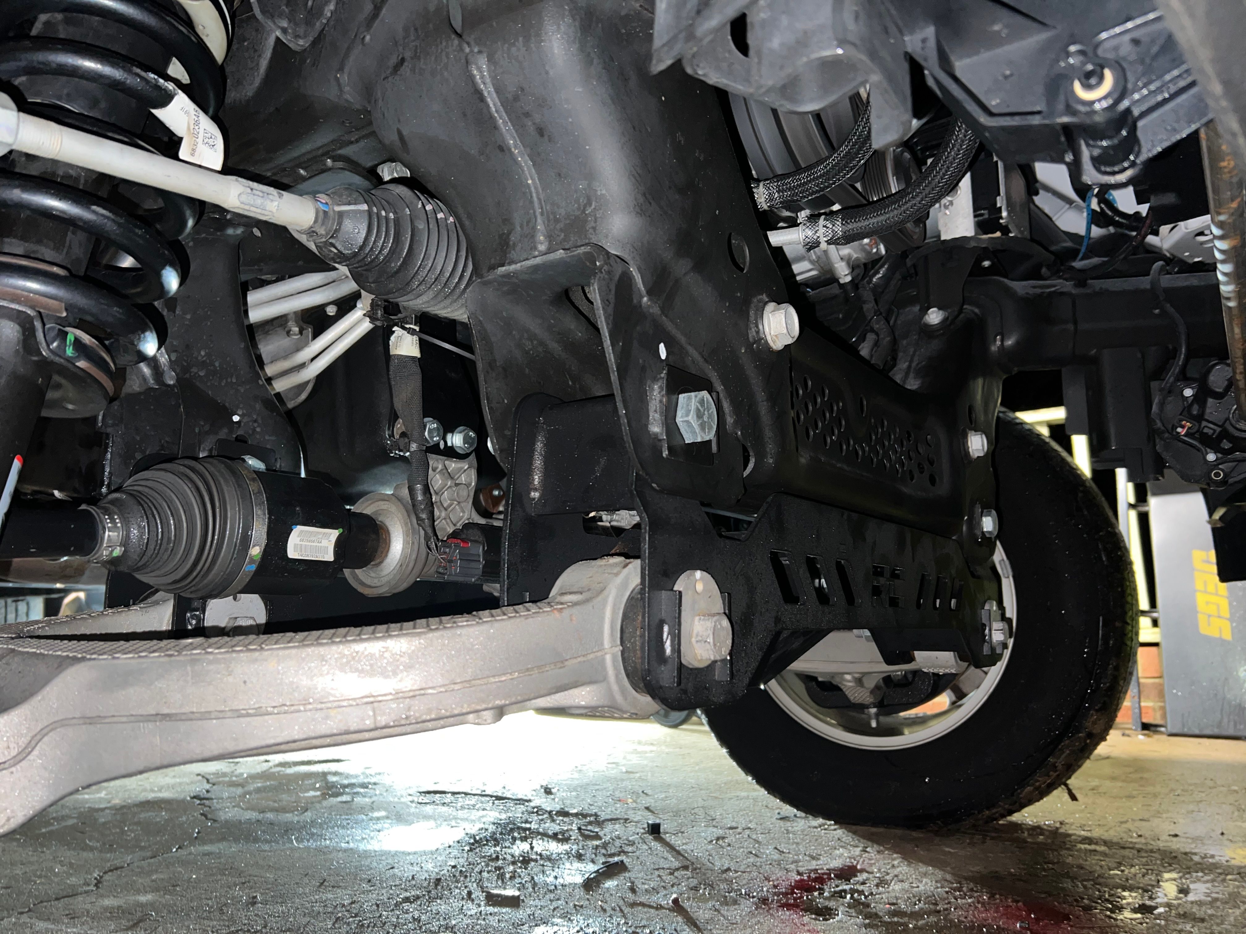 Lift/ suspension lift  for Tragedy Lighting in Oxford, NC