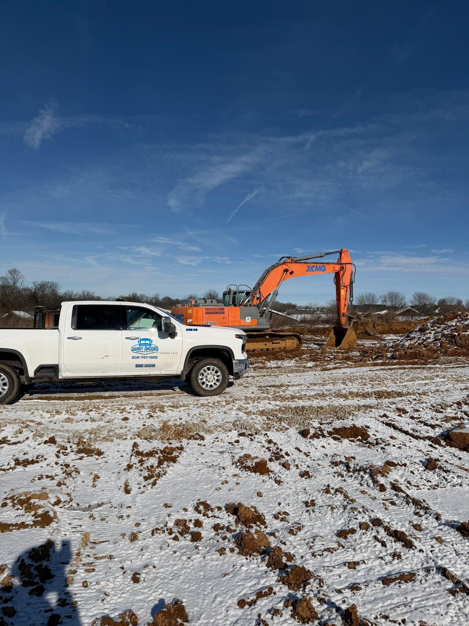  for Danny Rhodes Trucking & Excavation in Shepherdsville, KY