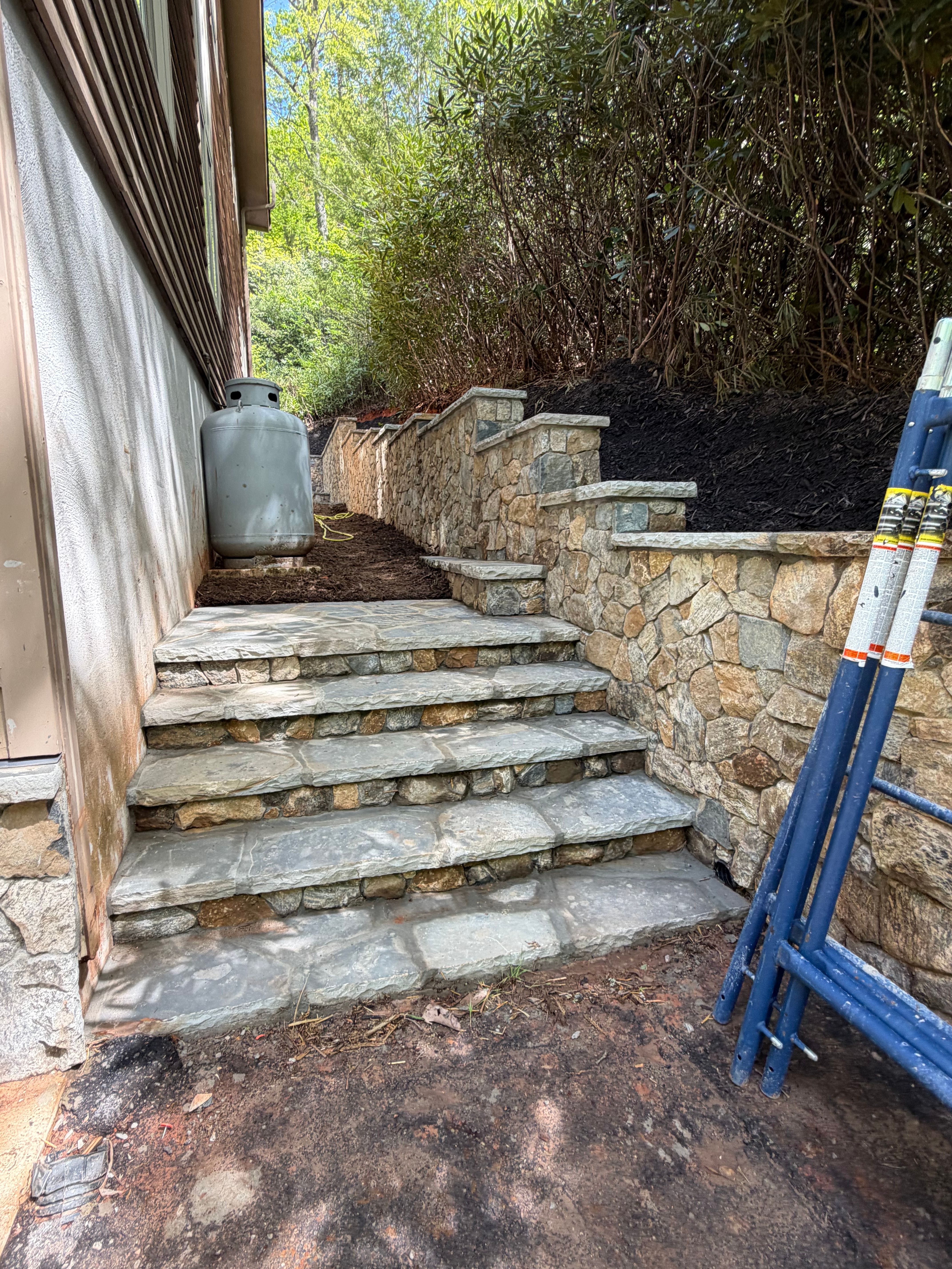 Concrete Masonry for JV Hardscape & Construction Inc in Hendersonville, NC