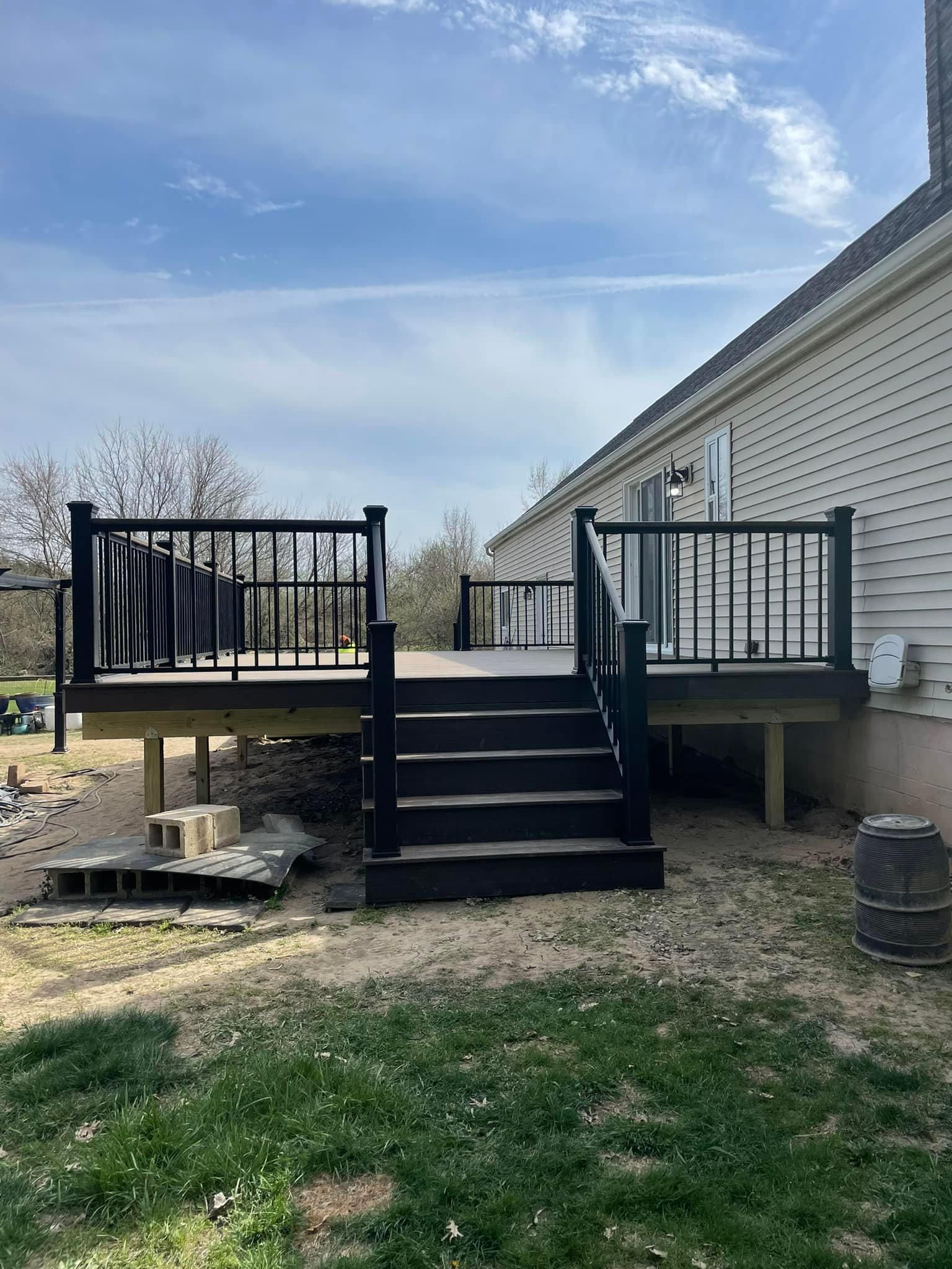 Deck & Patio Installation for BASE Contracting in Dundee,  MI