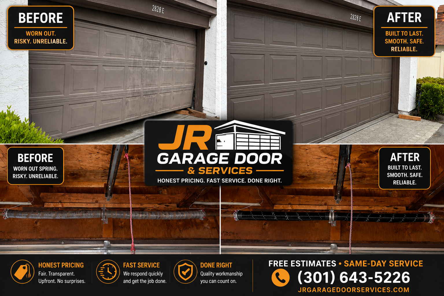  for JR Garage Door and Services in Charles County, MD