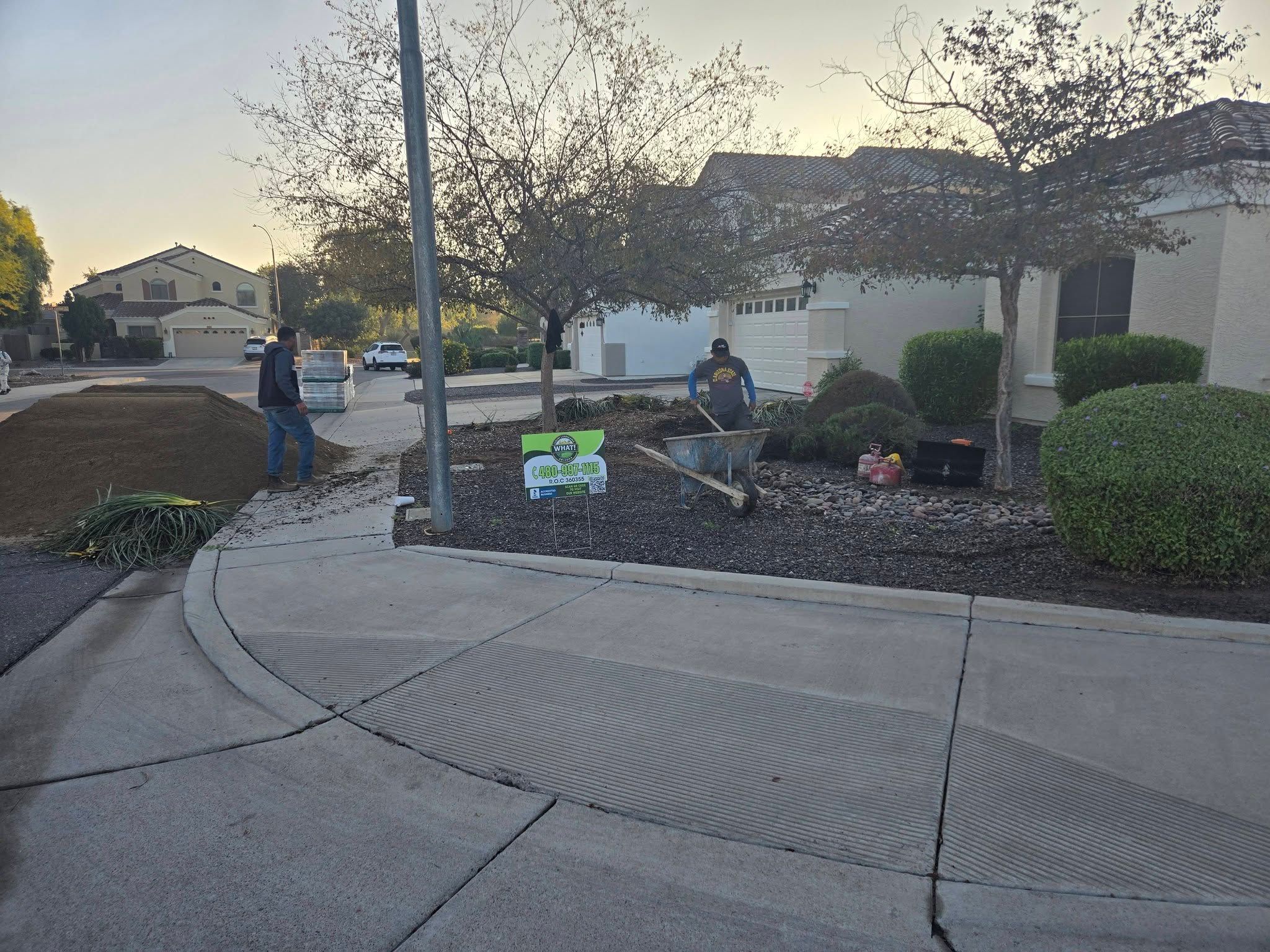  for WHAT! Luxury Landscapes, LLC. in Chandler, AZ