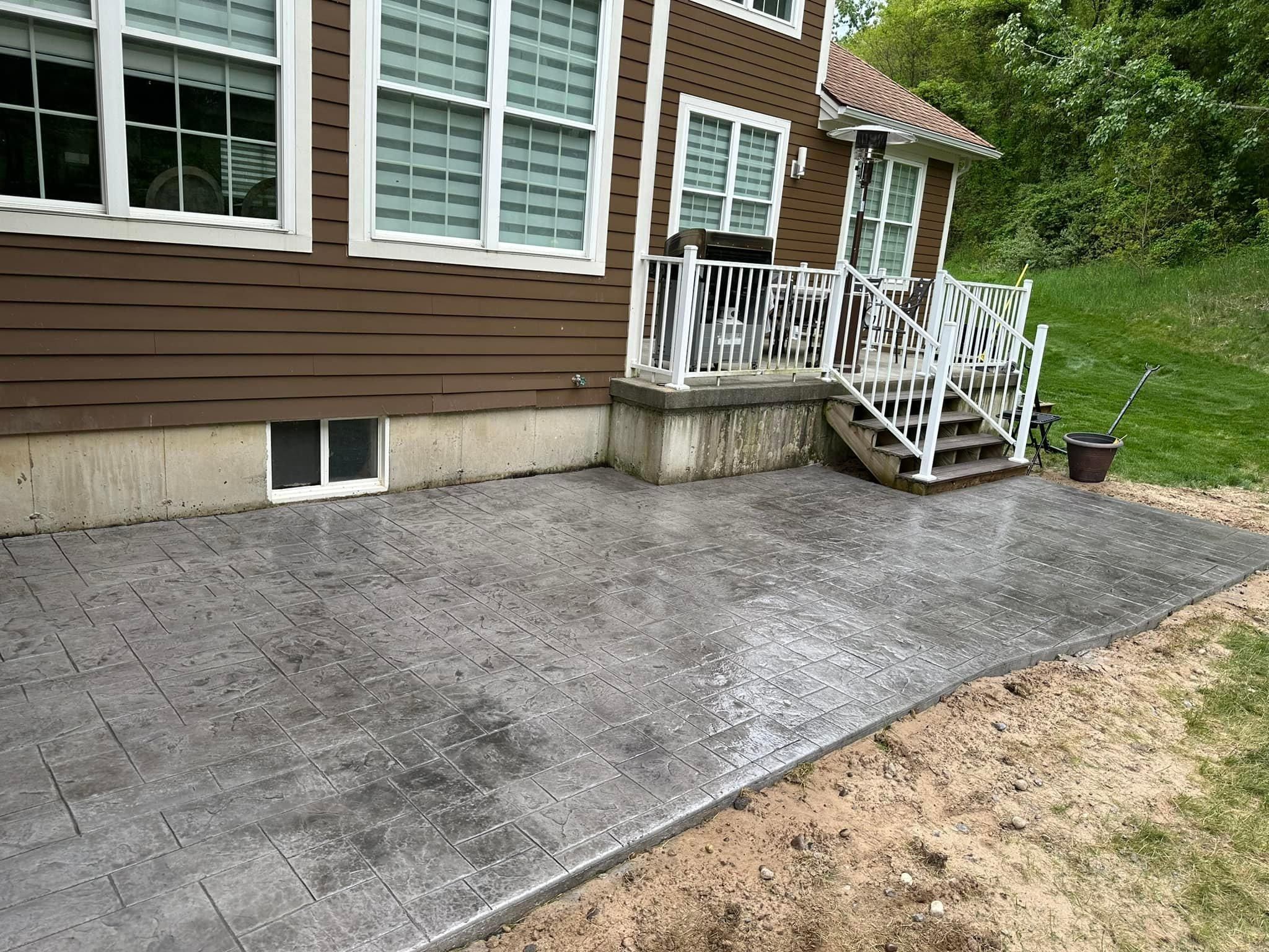 Patio Design and Construction for Big Al’s Landscaping and Concrete LLC in Albany, NY