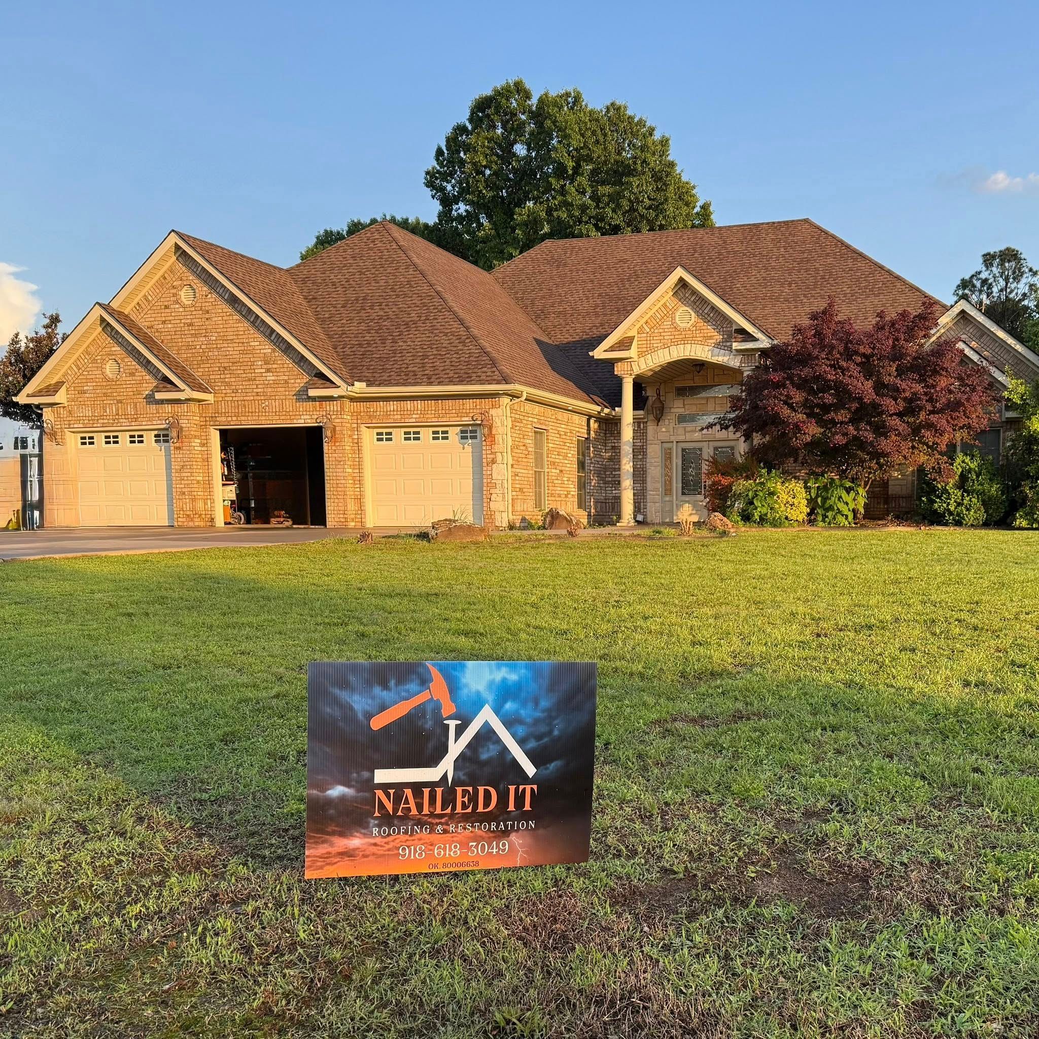  for Nailed It Roofing and Restoration in Checotah, OK